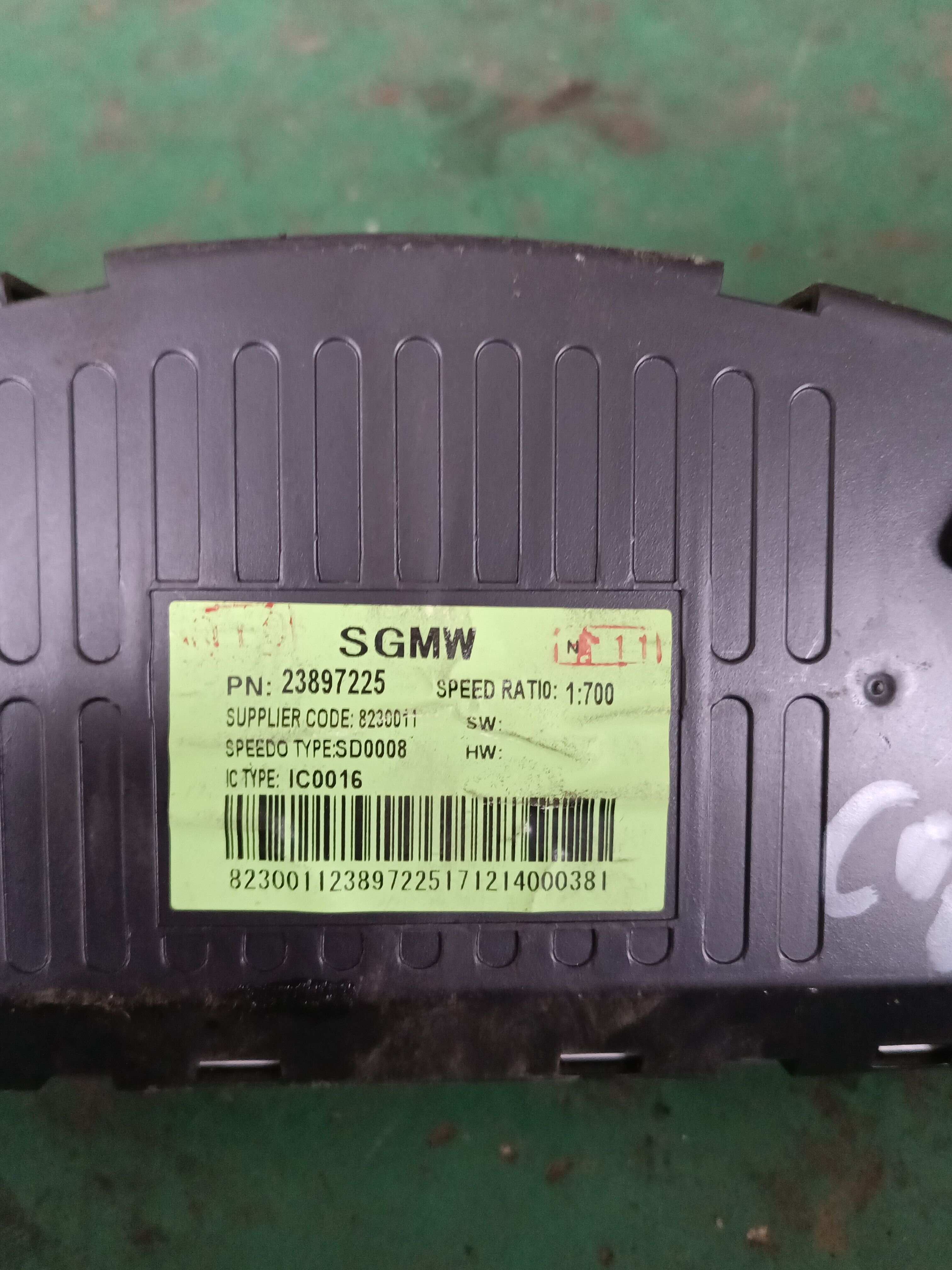 23897225 Instrument Cluster Assembly