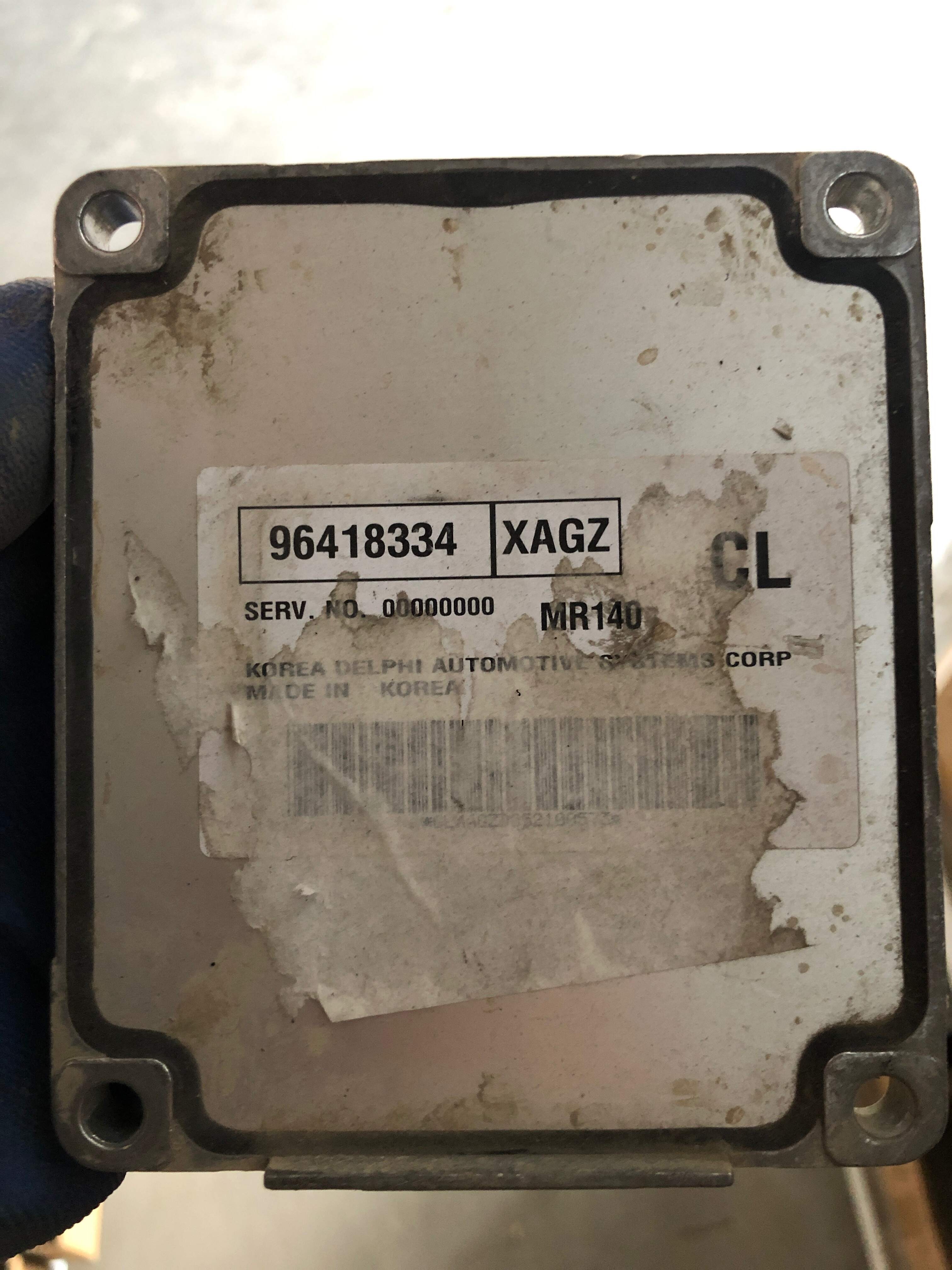 96418334XAGZ 发动机电脑