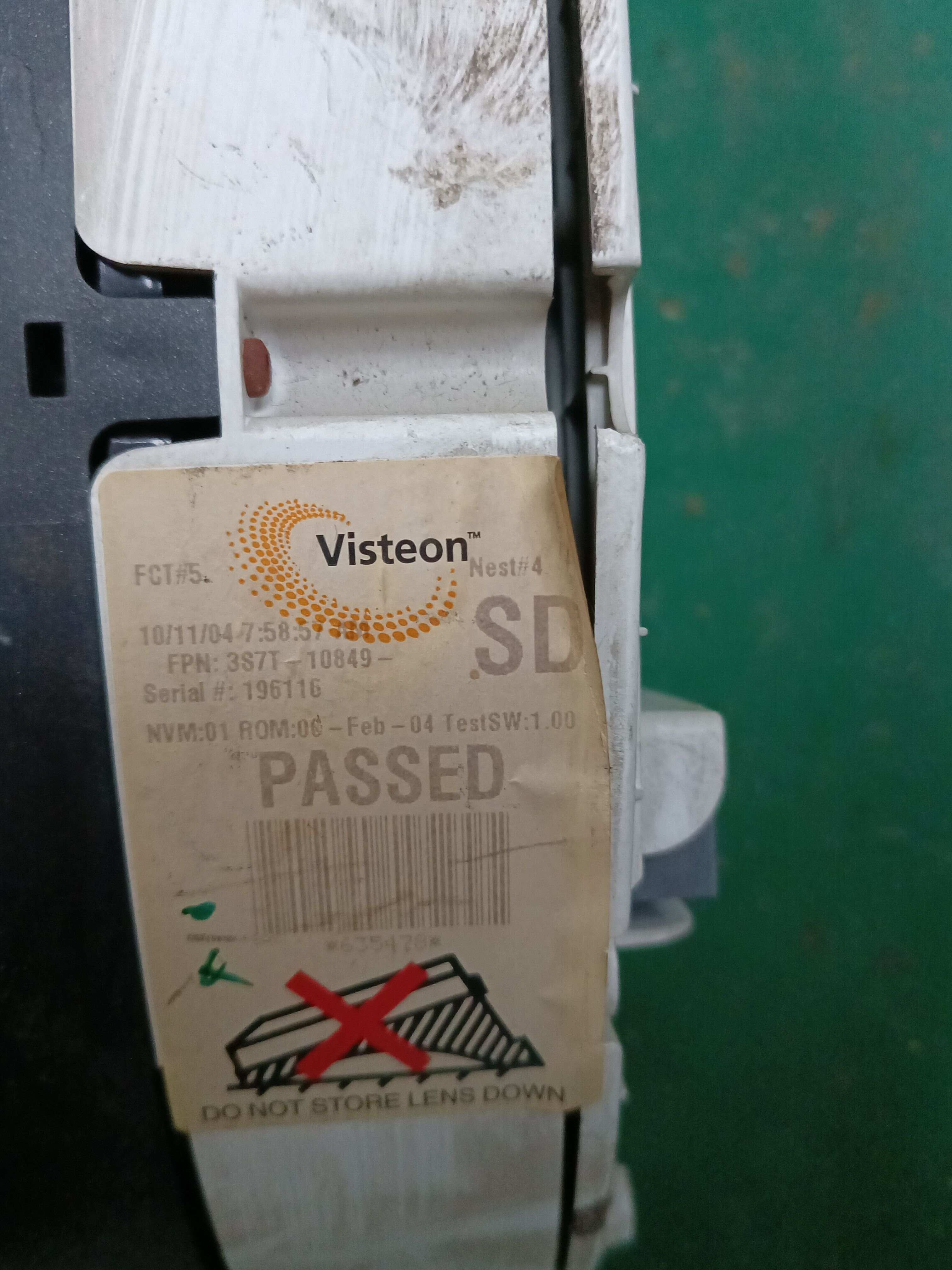 3S7T10849SD 组合仪表总成