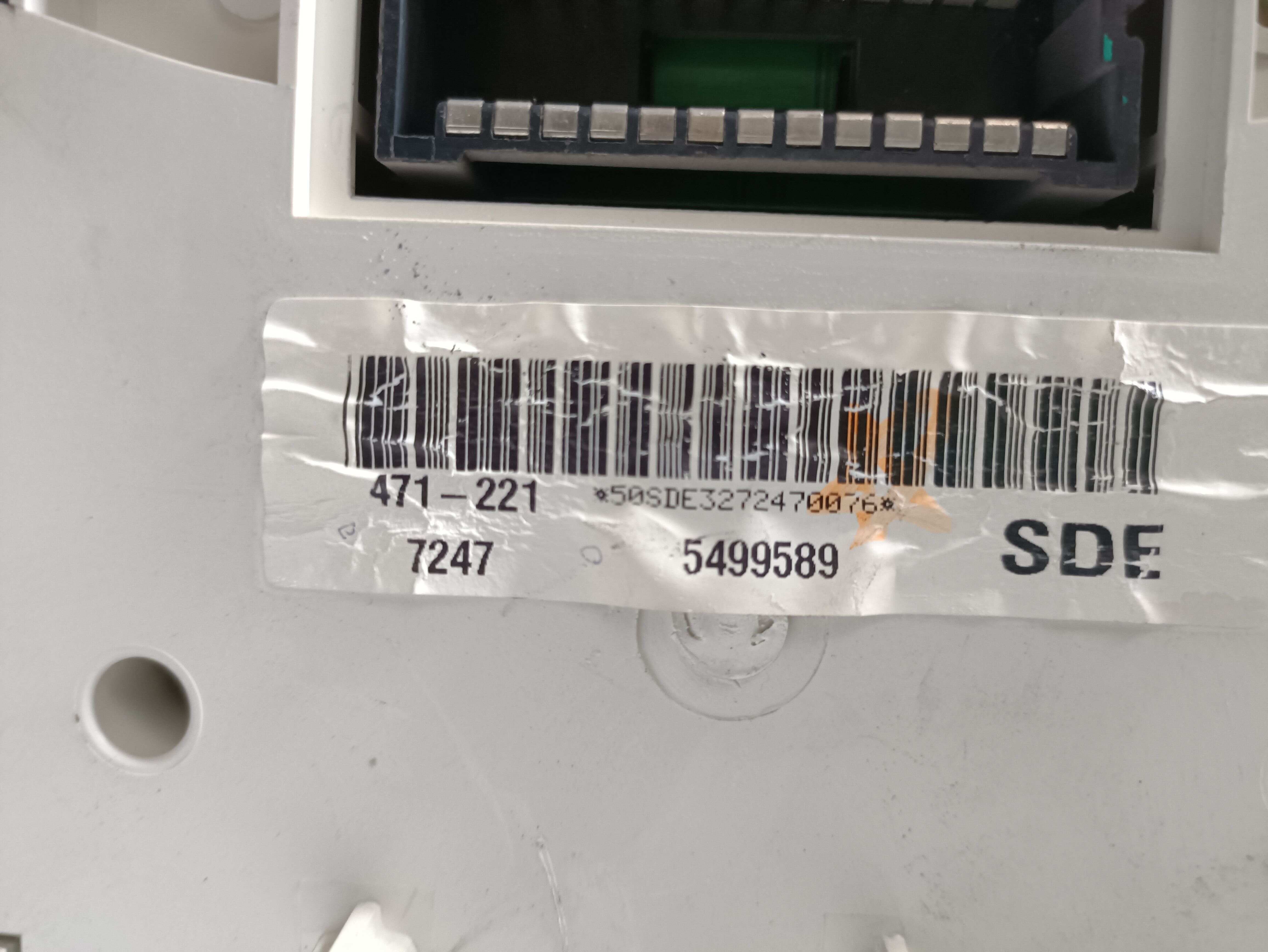 5499589 Instrument Cluster Assembly