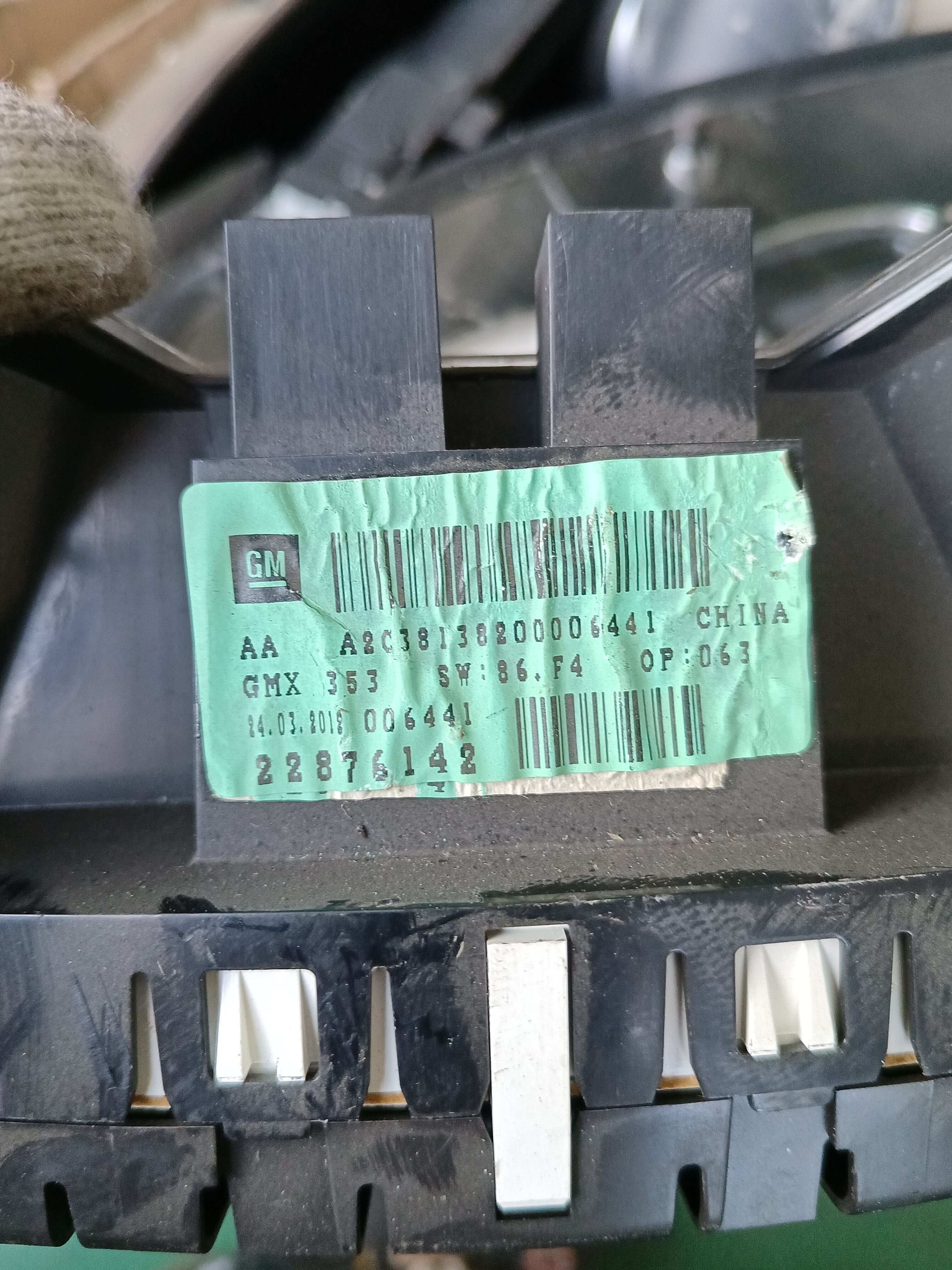 22876142 Instrument Cluster Assembly