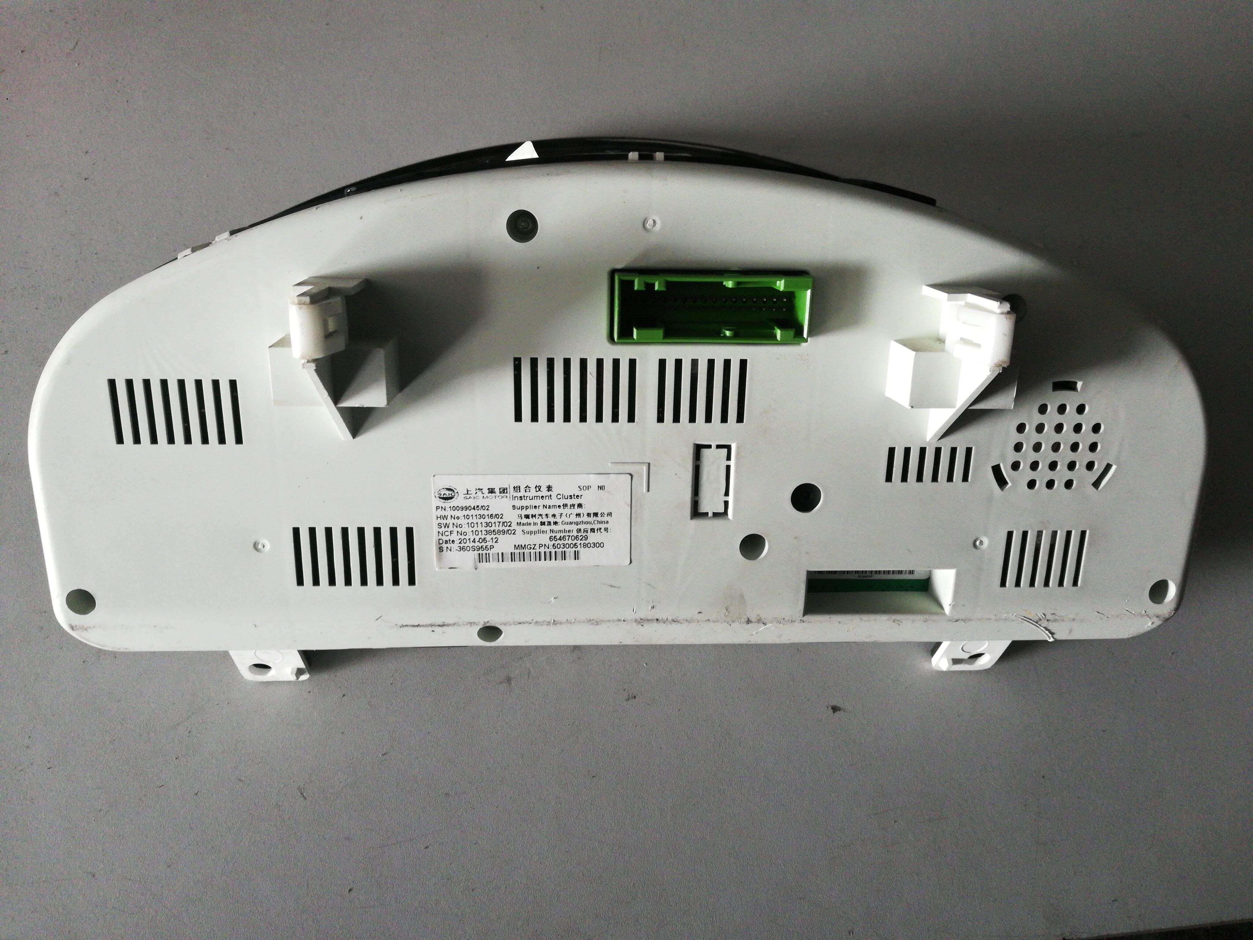 10099045 Instrument Cluster Assembly