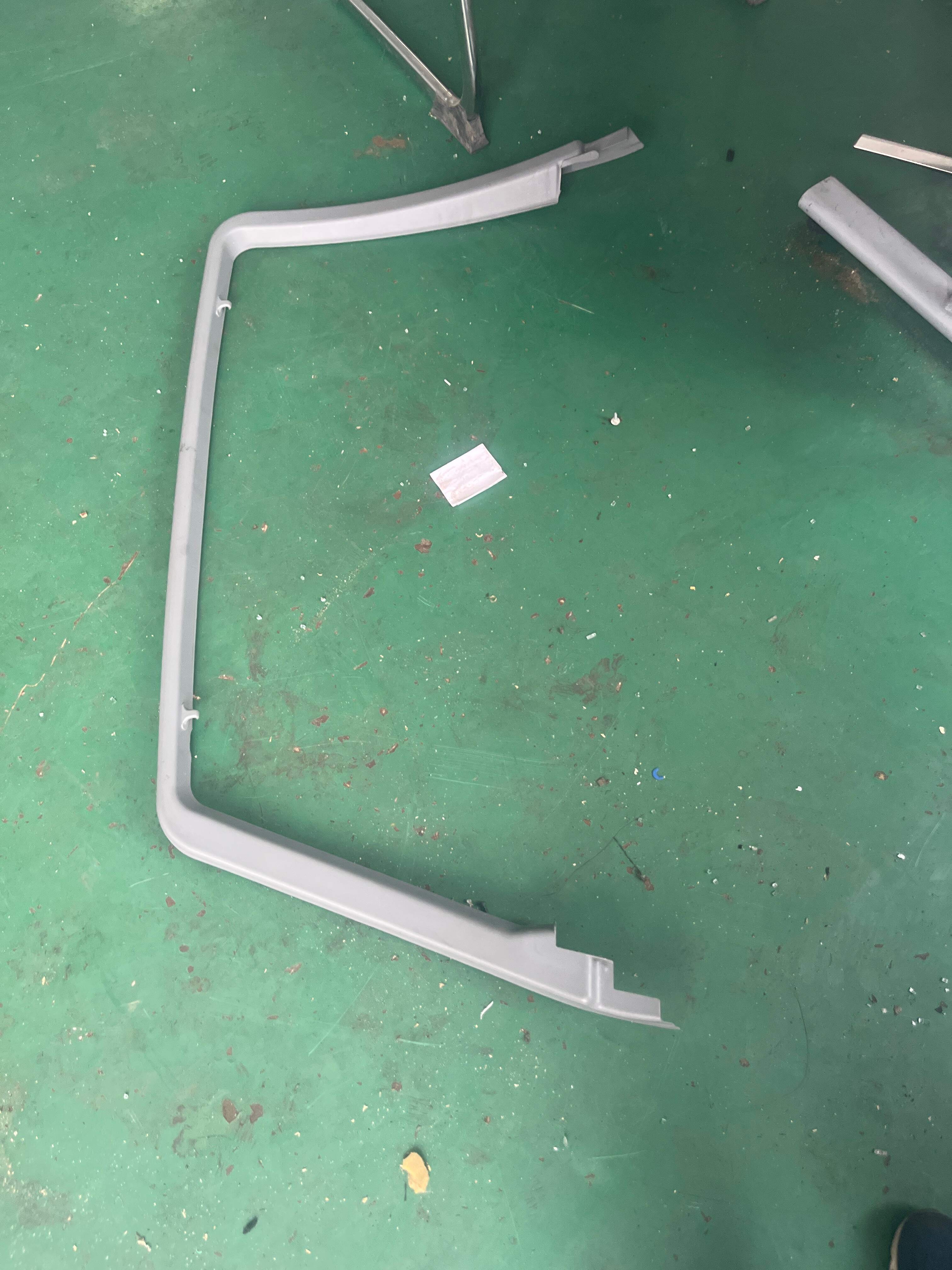 A25173703007F04 Rear Door Window Frame Inner Trim, Left