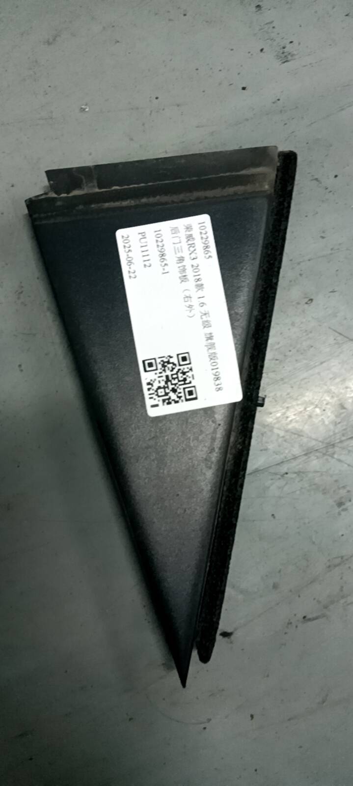 10229865 Rear Door Quarter Trim Panel (Right Outer)