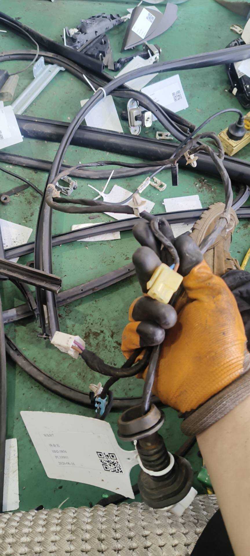 5492115 Rear Door Wiring Harness, Left
