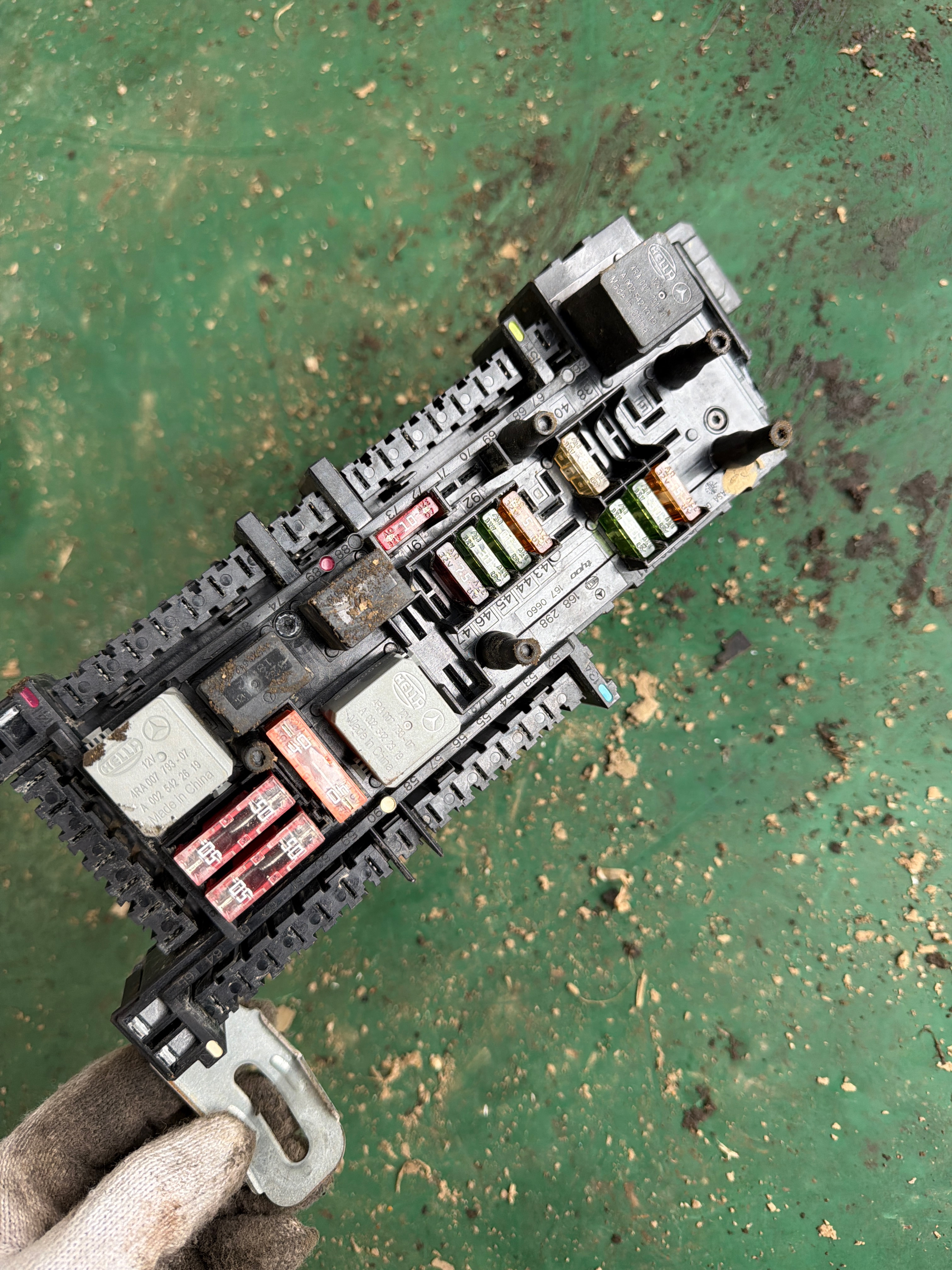 A2049065402 Signal Acquisition Control Module, Rear