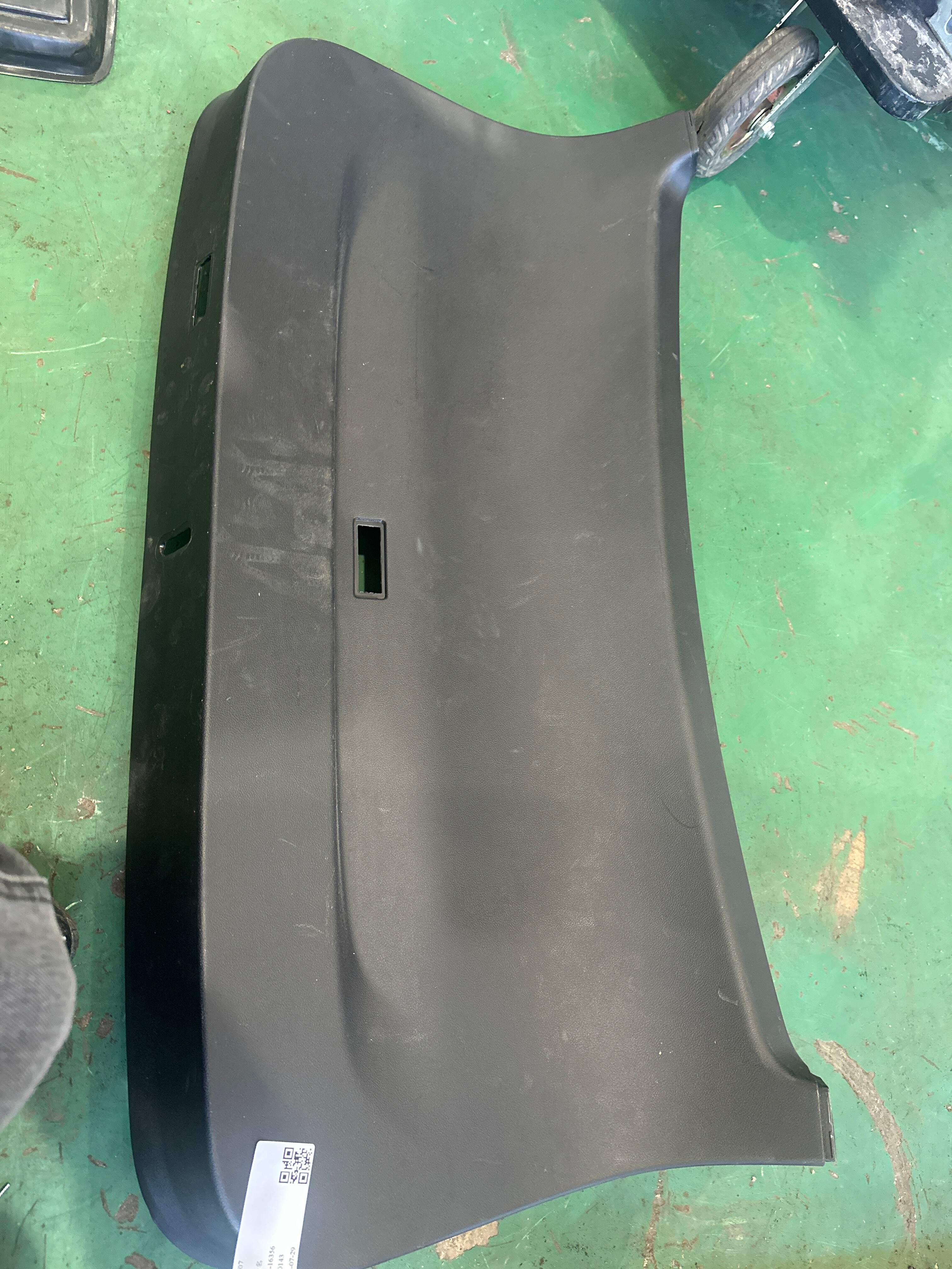 51497491237 Trunk Lid Trim Panel, Lower