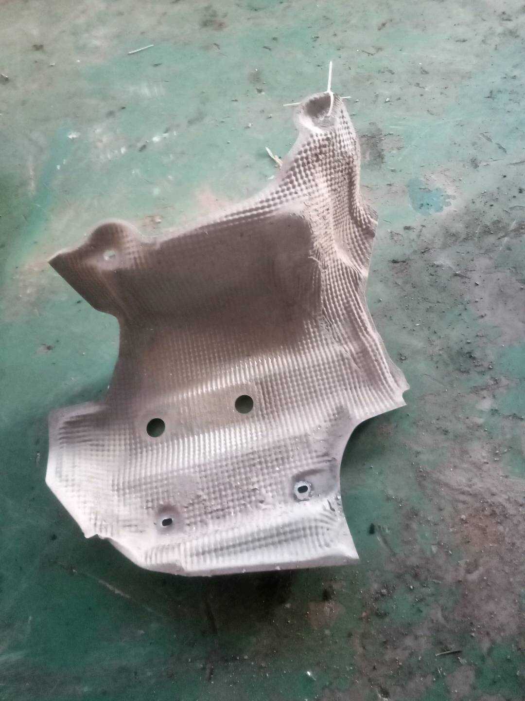 8E0804171L Exhaust Pipe Heat Shield, Rear Left