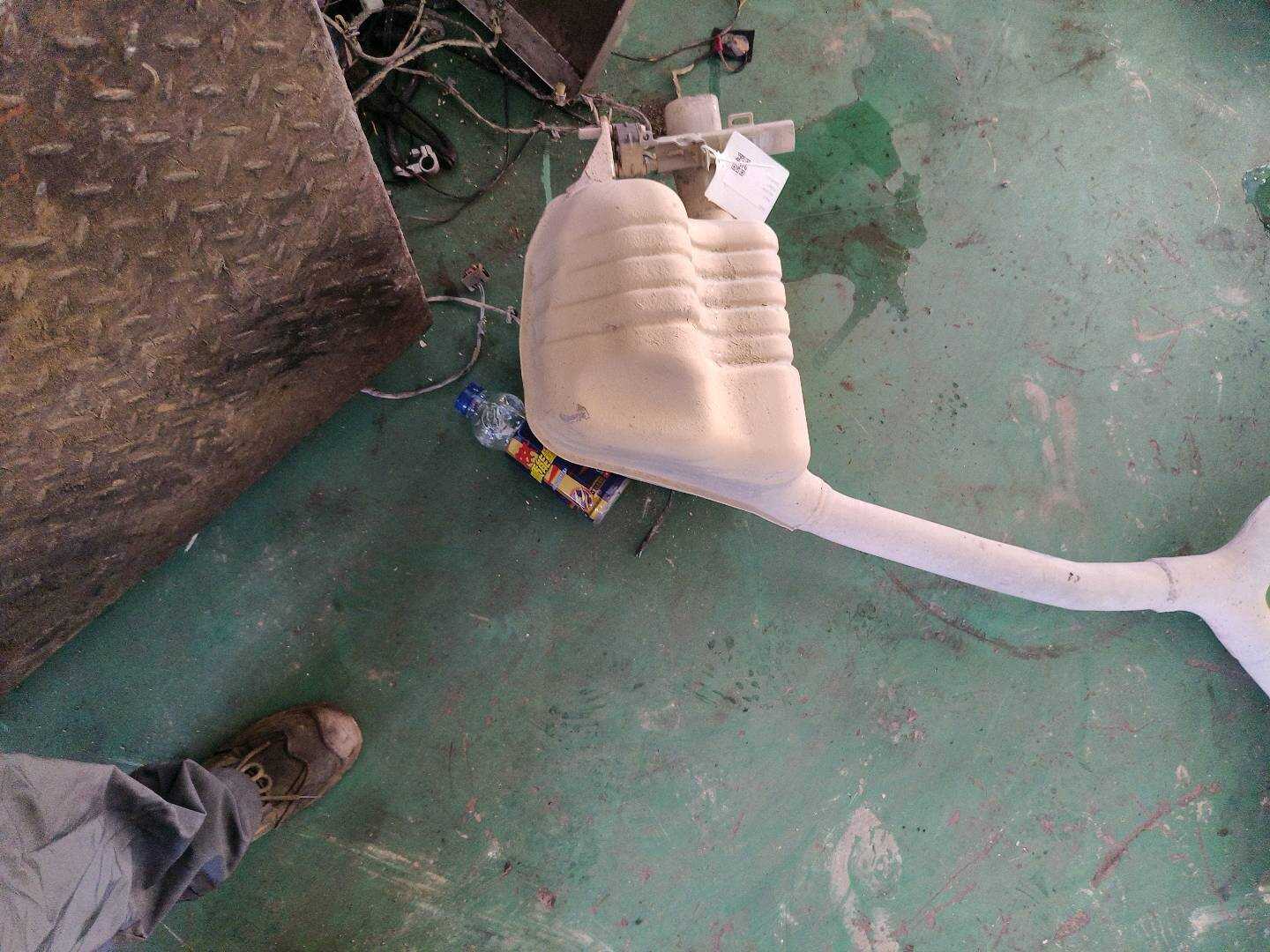 A2054901501 Exhaust Pipe, Rear Right