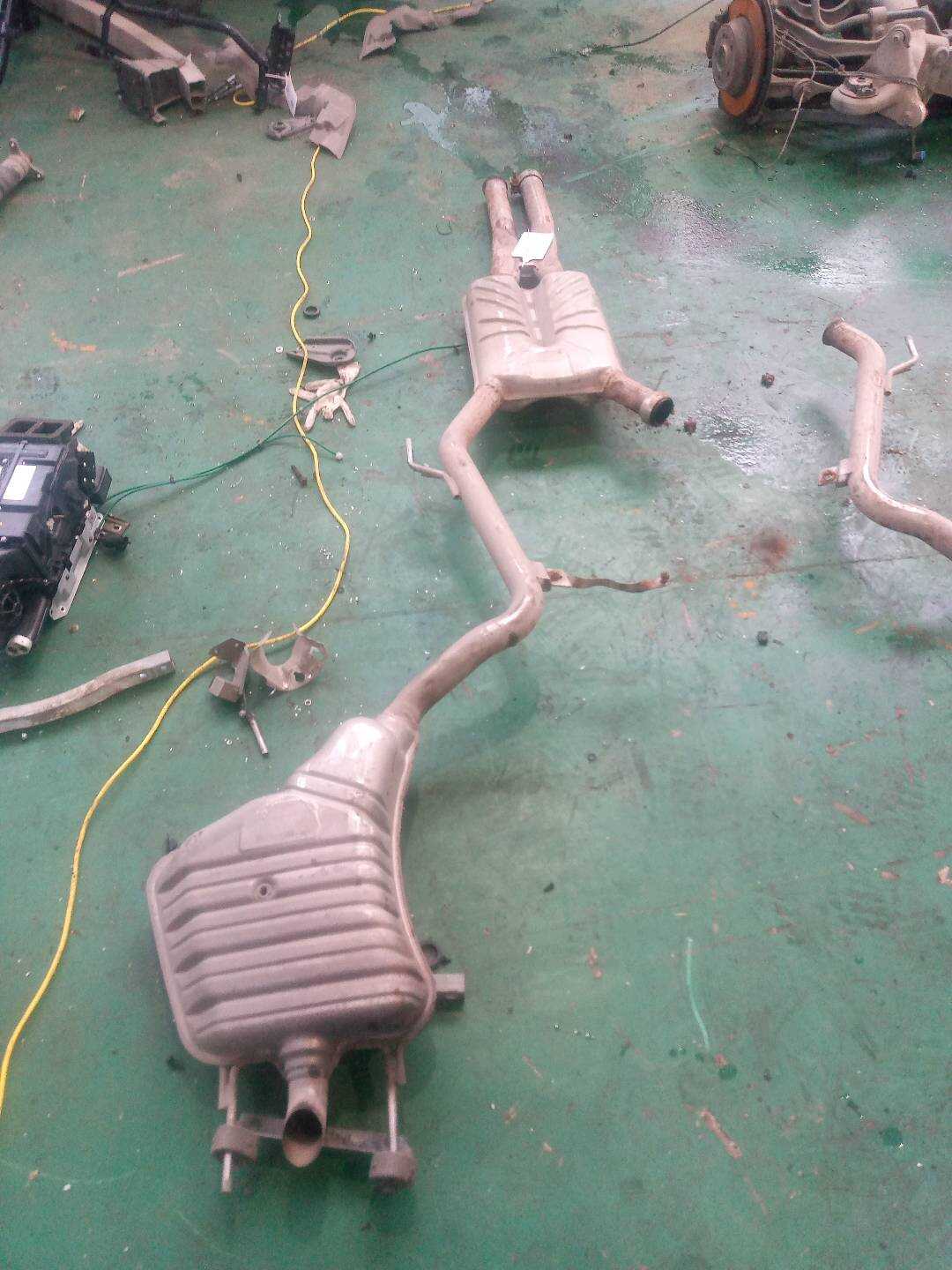 A2214908921 Exhaust Pipe, Rear Right