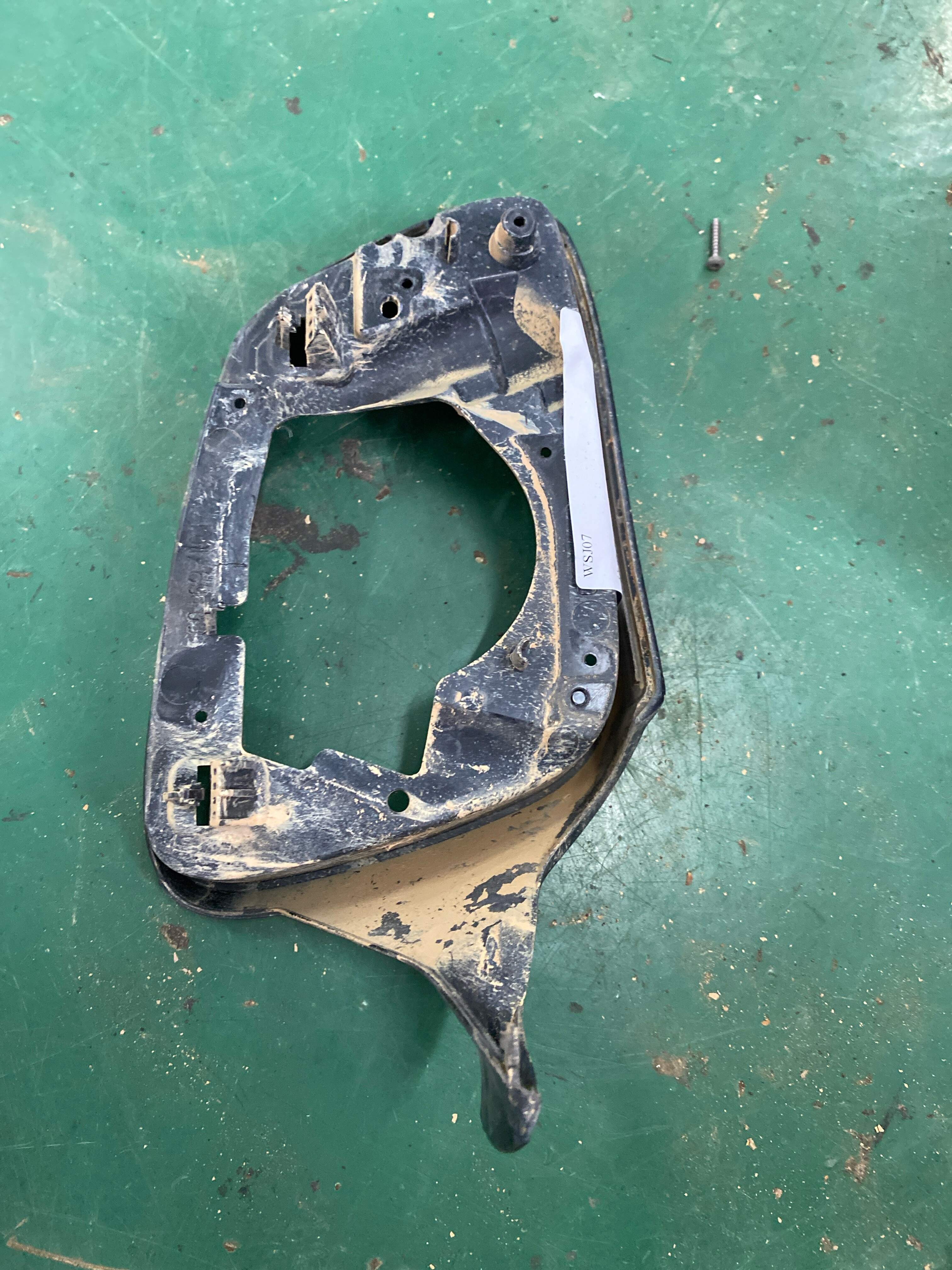 51167308639 Side Mirror Frame, Left