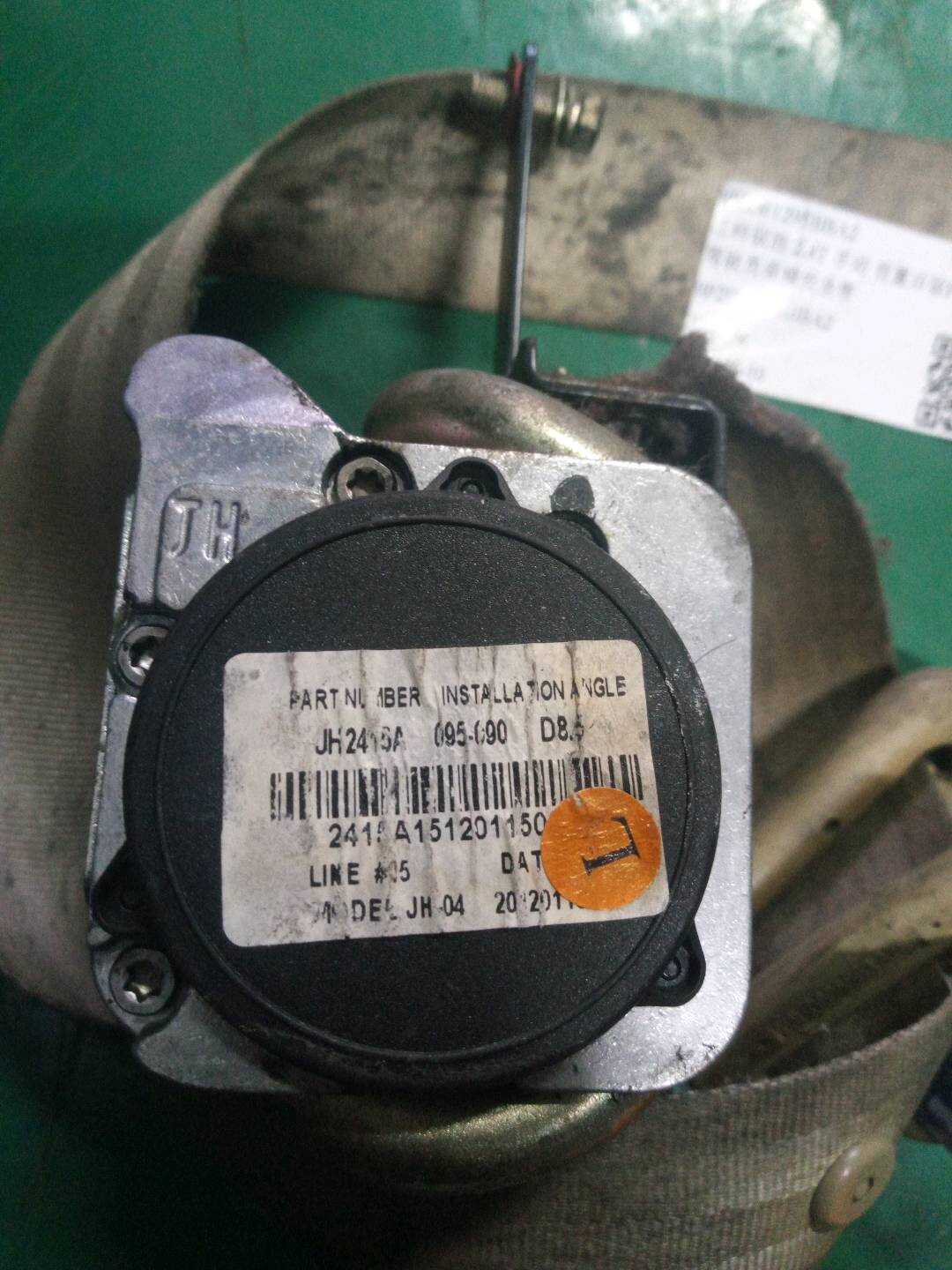 9P2D61295BBA2 驾驶员座椅安全带
