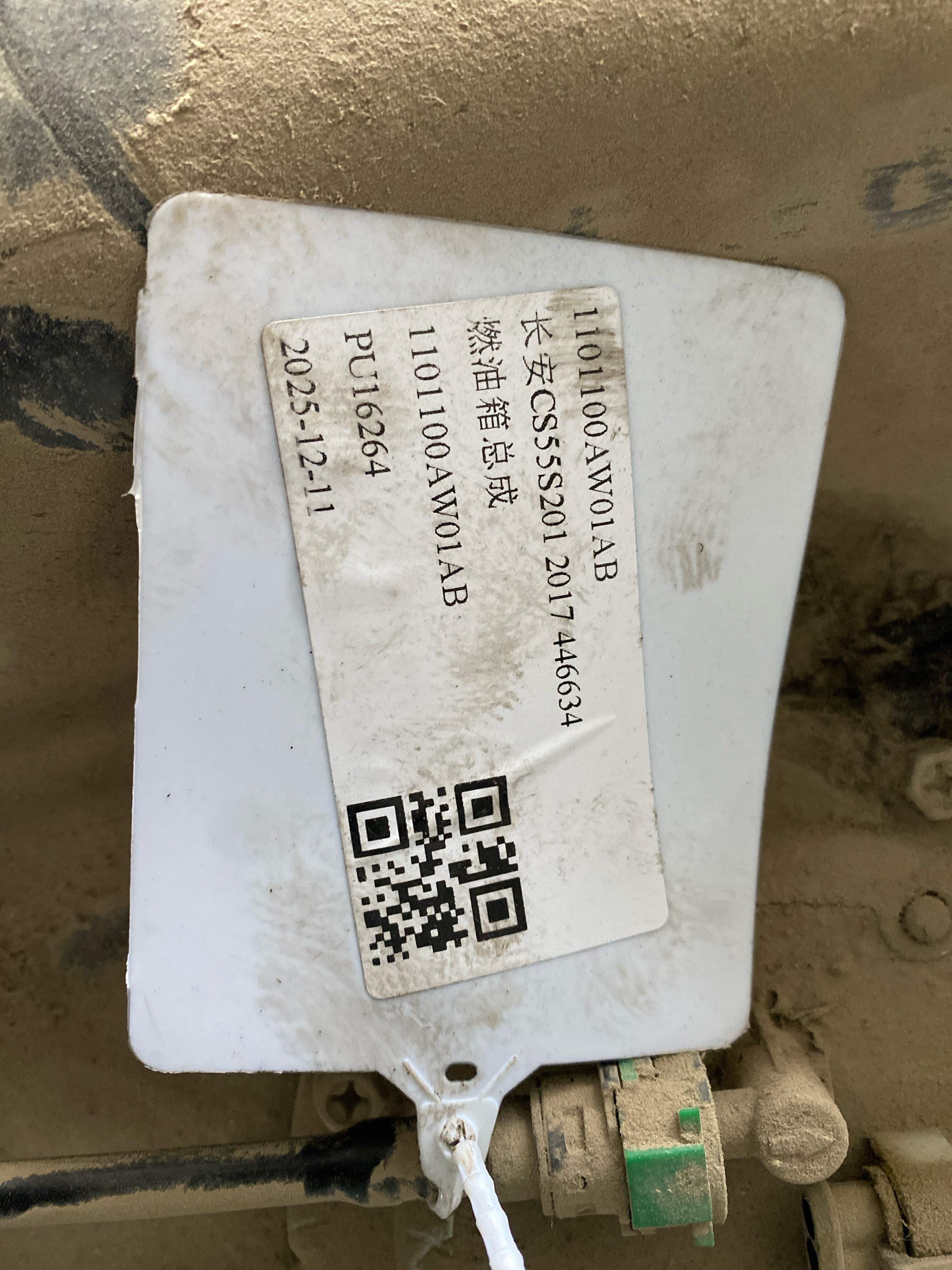 1101100AW01AB Fuel Tank Assembly