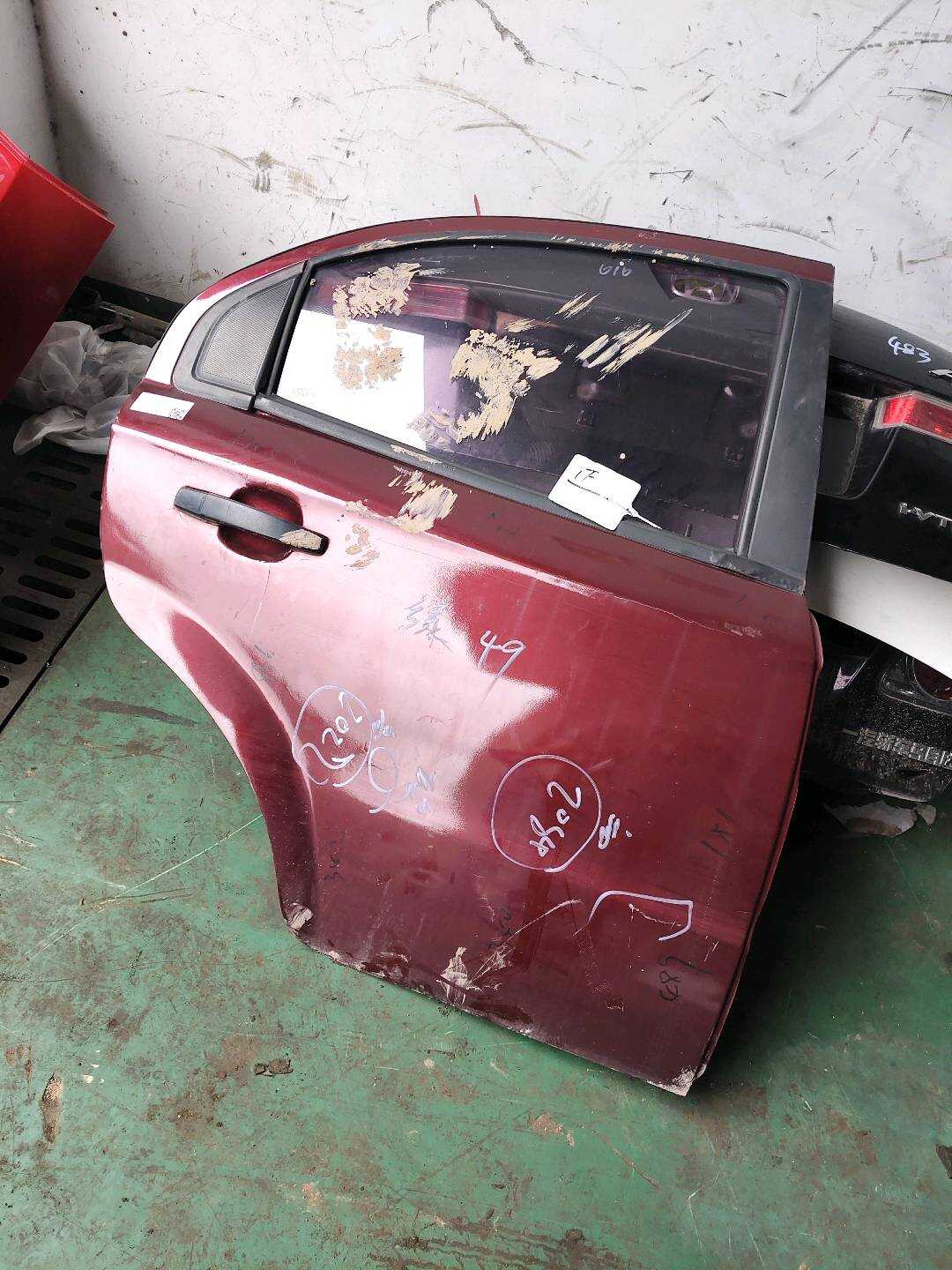 9039152 Rear Door Shell, Right