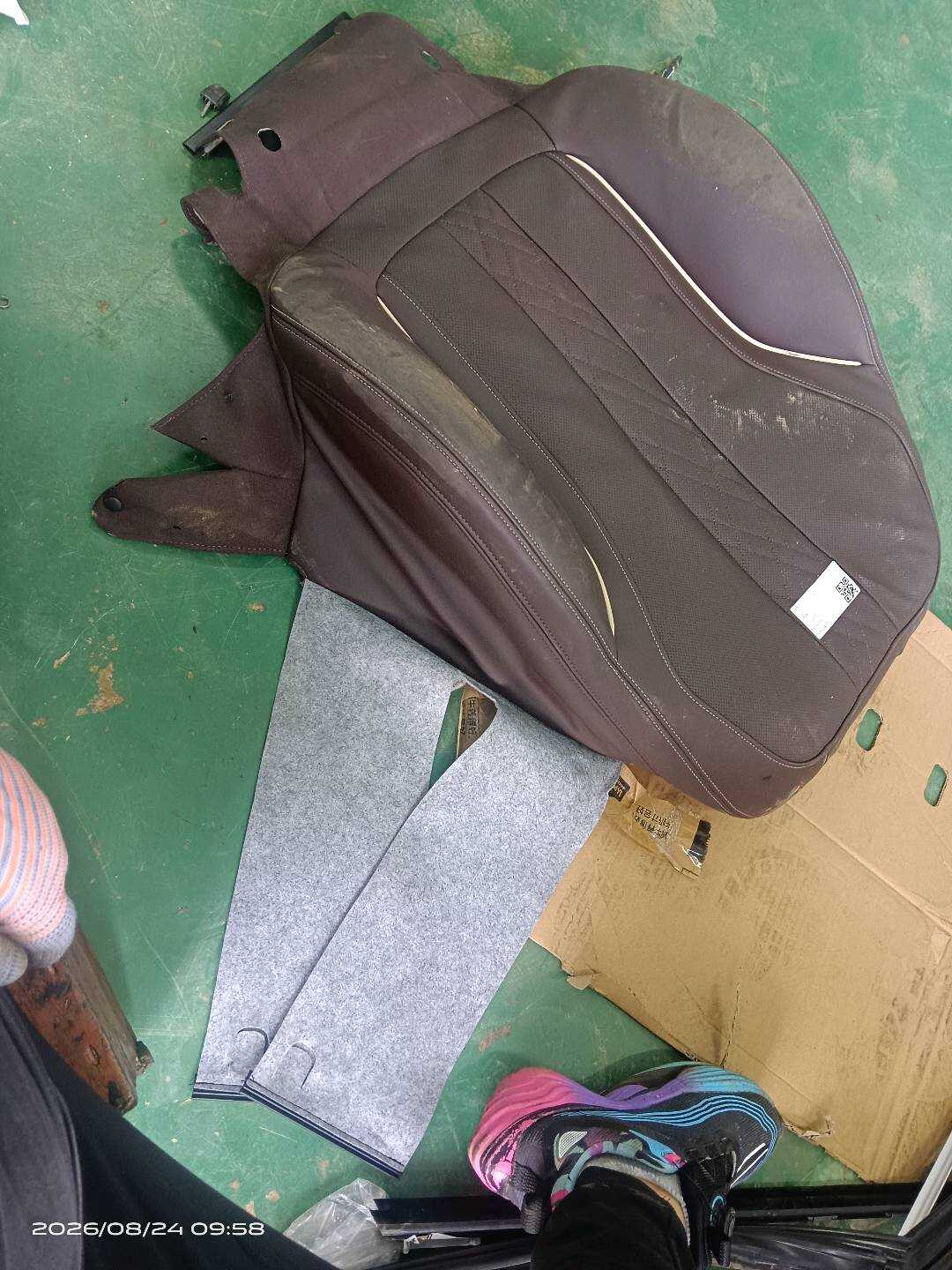 52107354597 驾驶员座椅靠背软垫