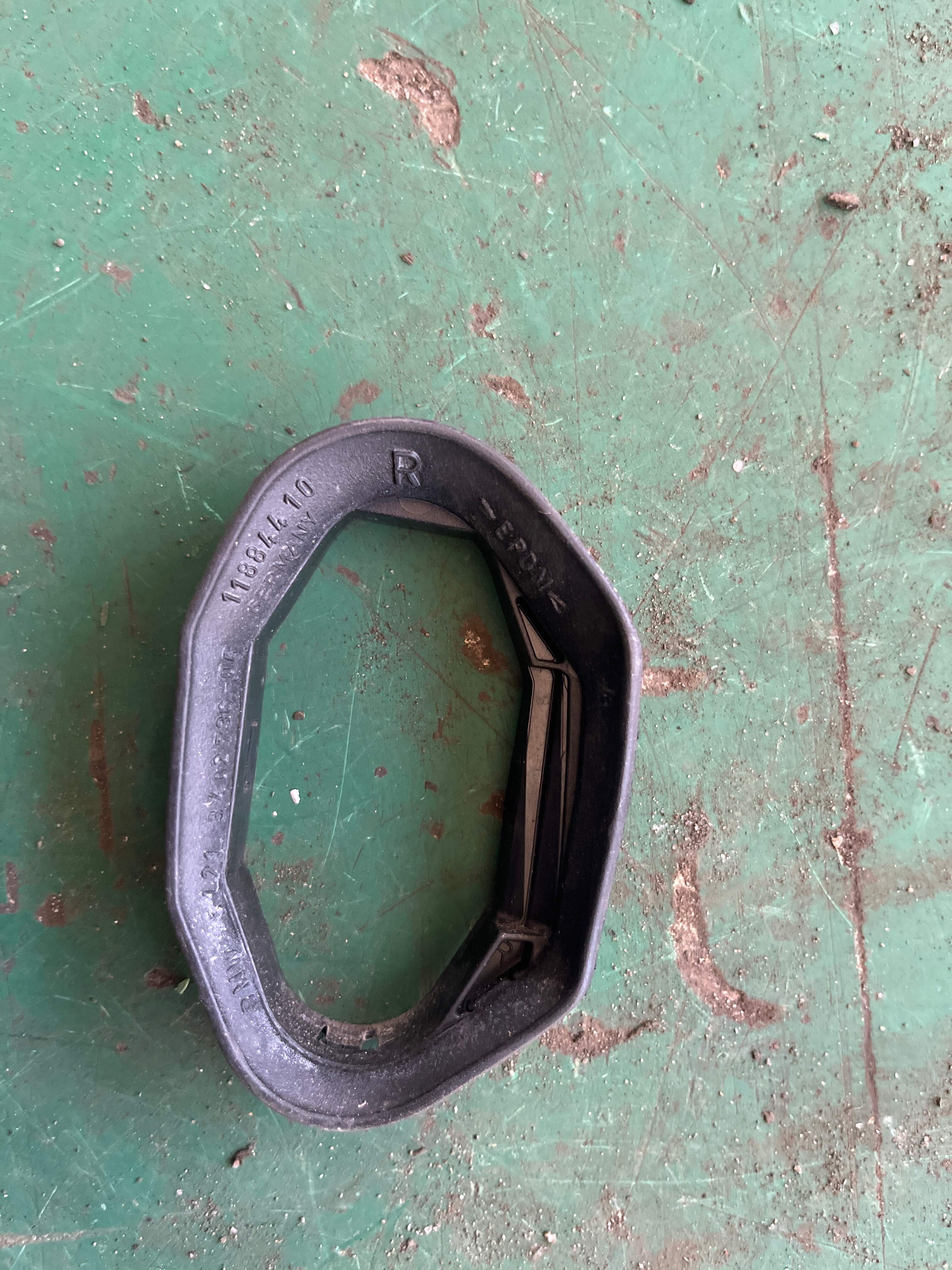 51223452821 Rear Door Check Strap Cover