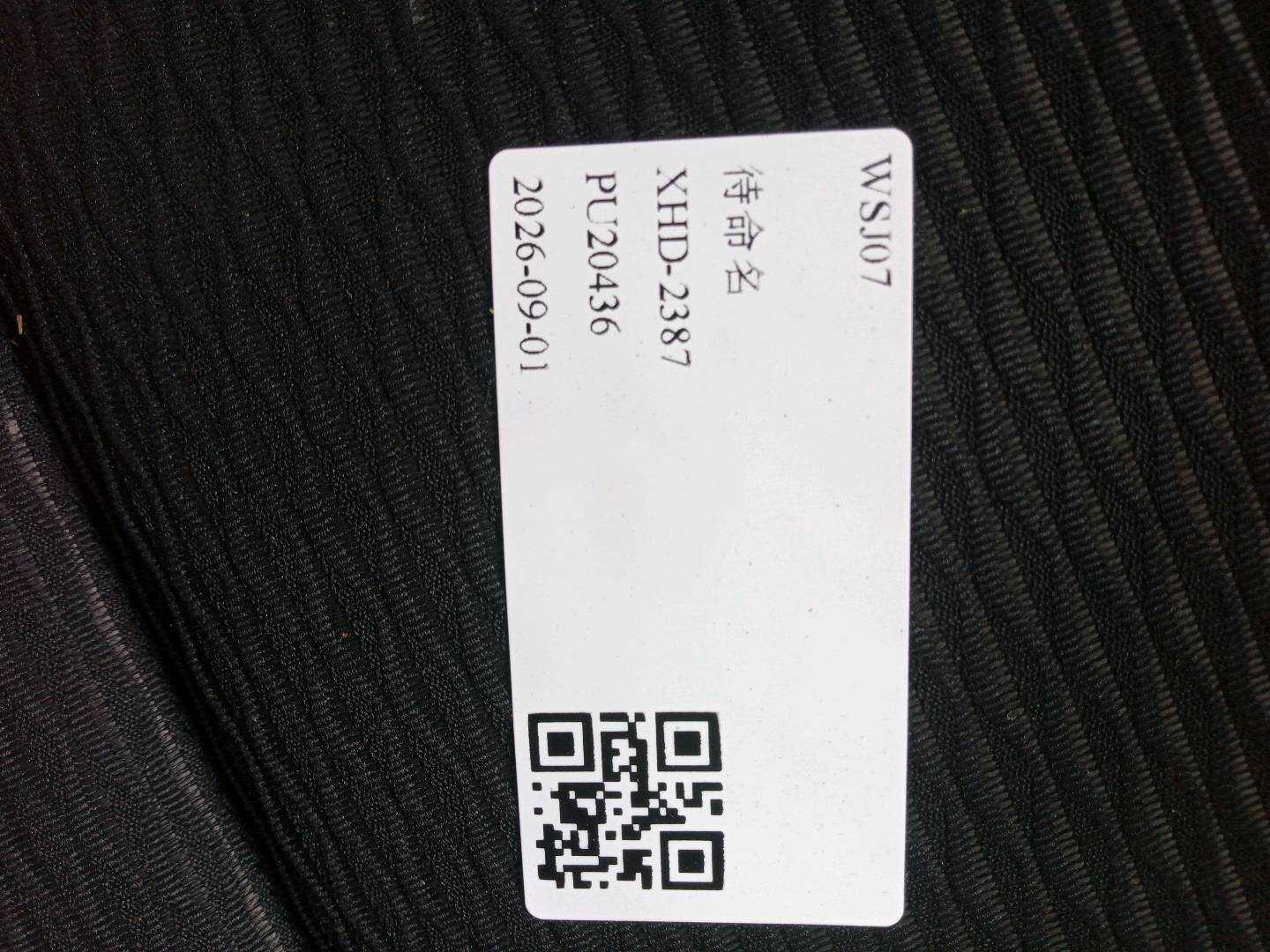 52107295104 副驾驶员座椅靠背面罩