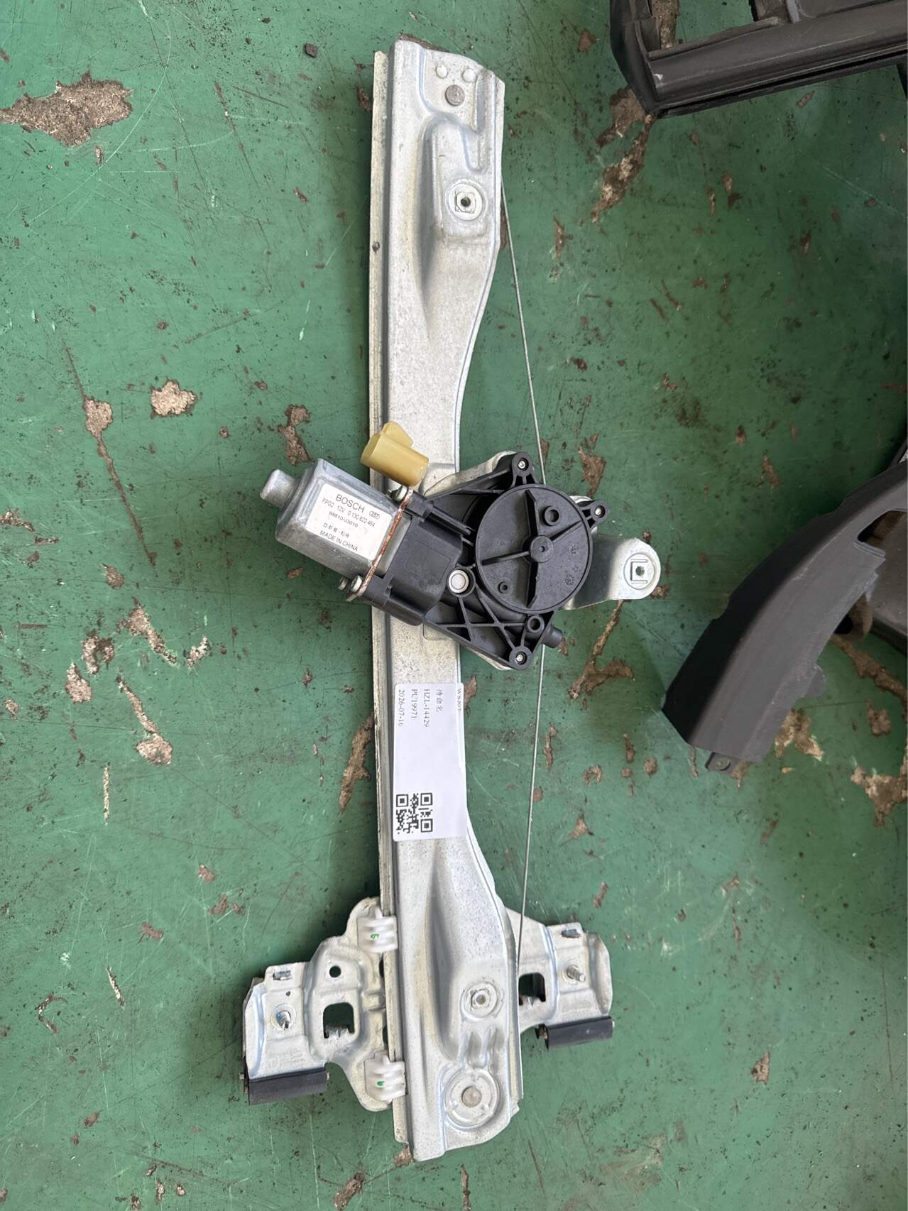 95299684 Rear Door Window Regulator Assembly, Right