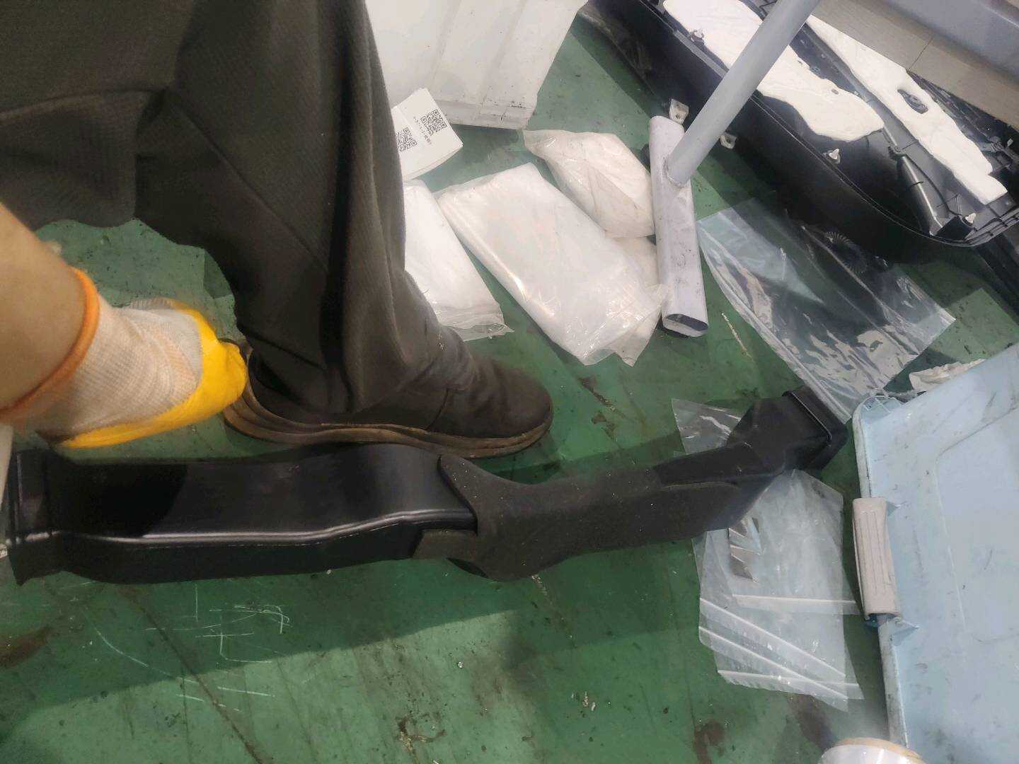 B012644 后吹面风道前部