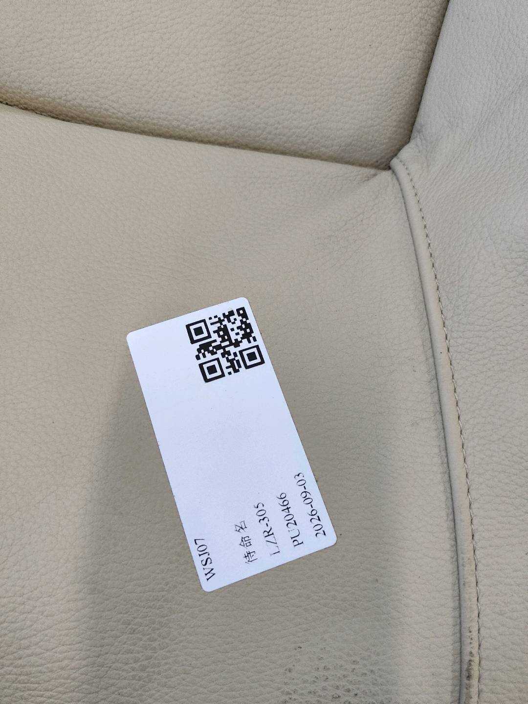 52209173039 后座椅靠背面罩(左)