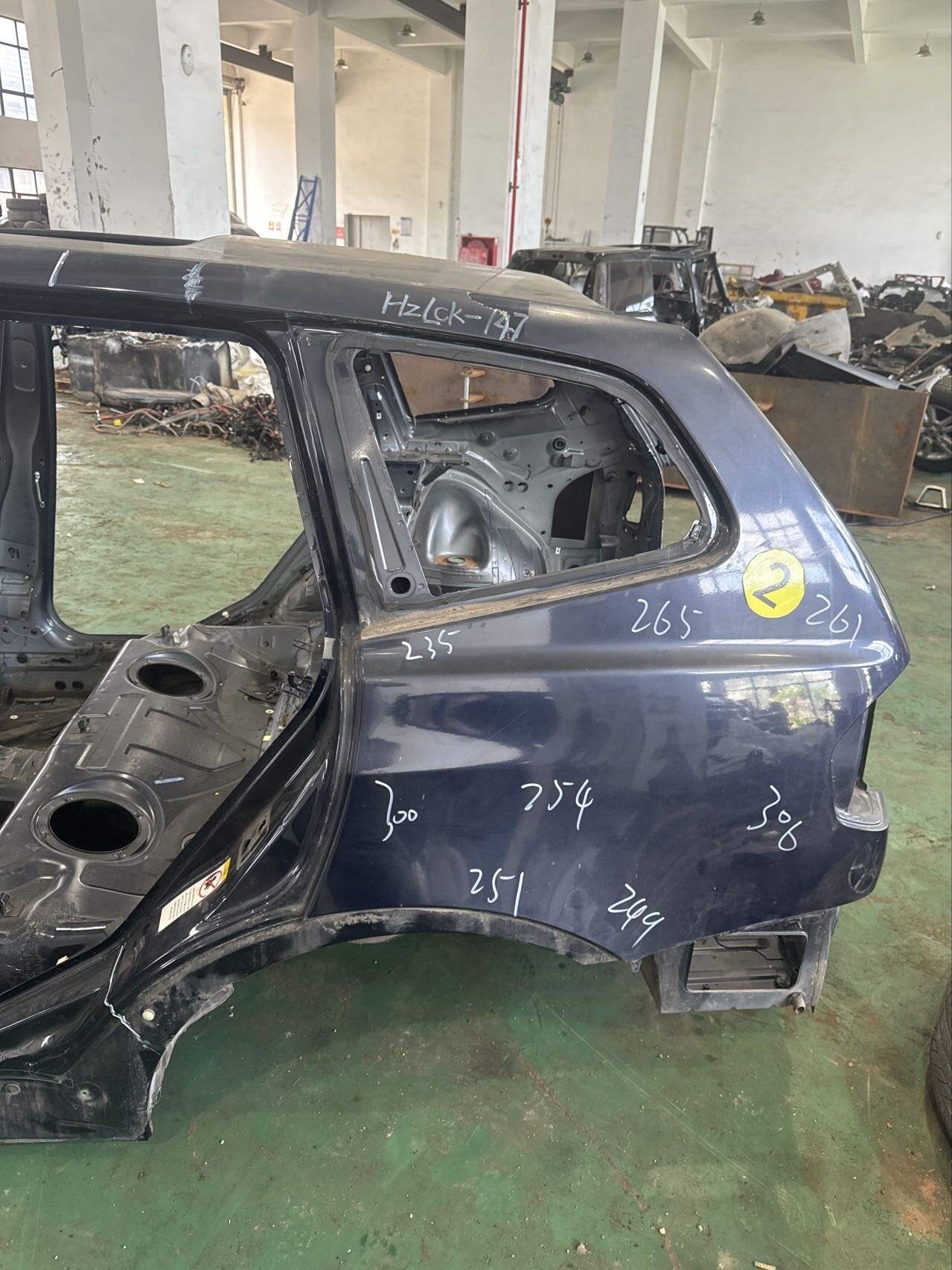 41003449749 Rear Fender, Left