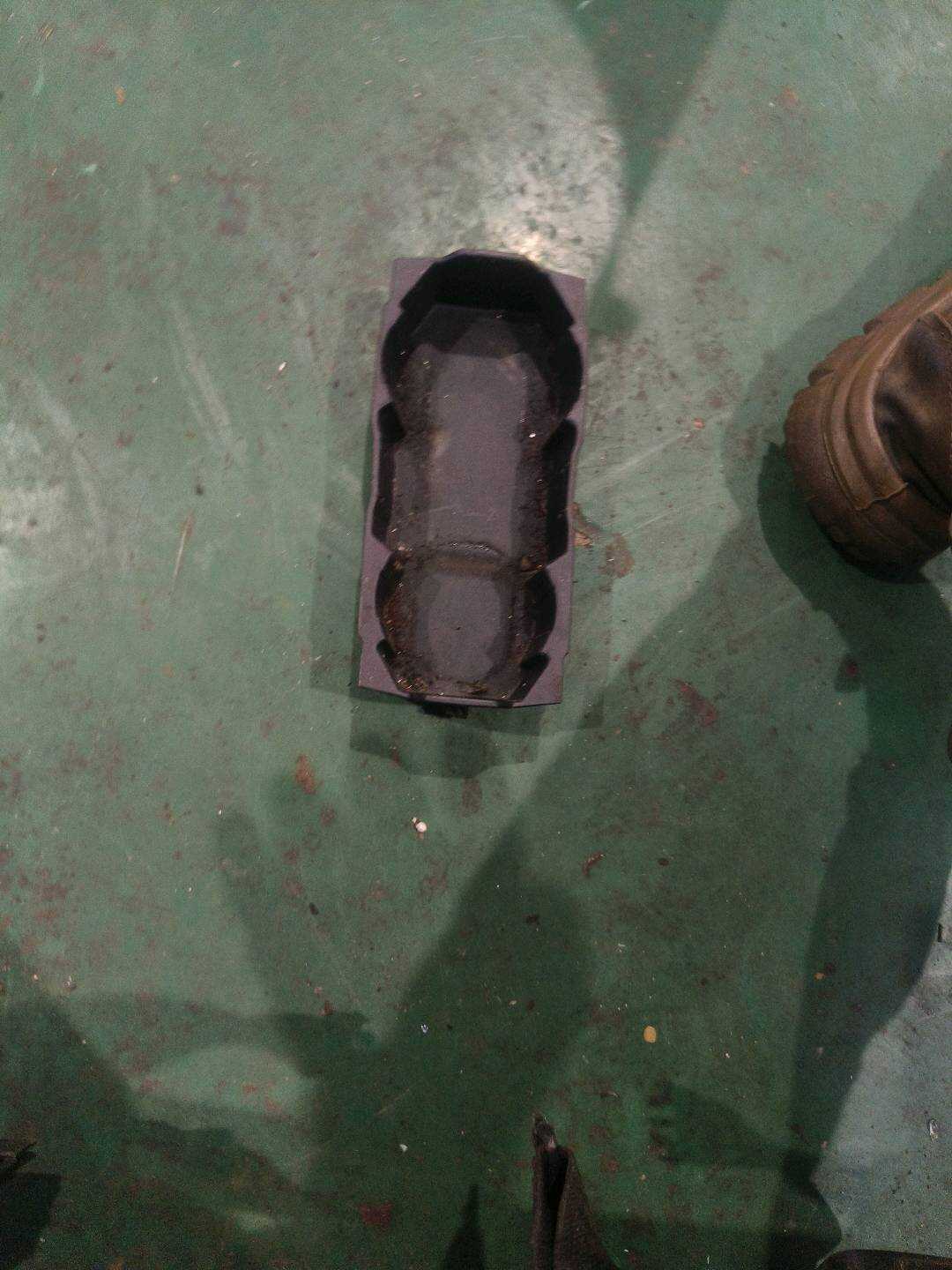 C2Z2198 Center Console Storage Box Mat