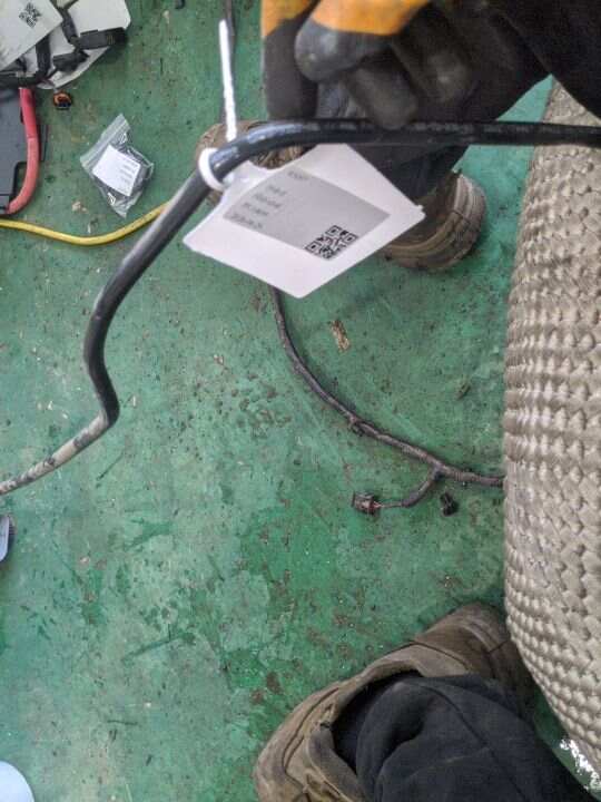 T4N2385 Fuel Line