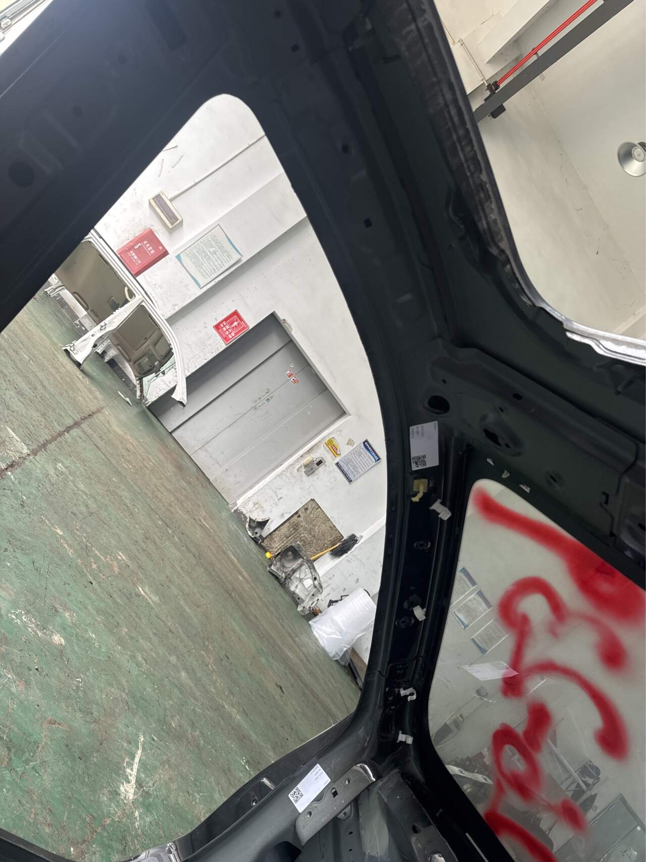 B013067 Front Left Pillar Inner Upper Panel Assembly