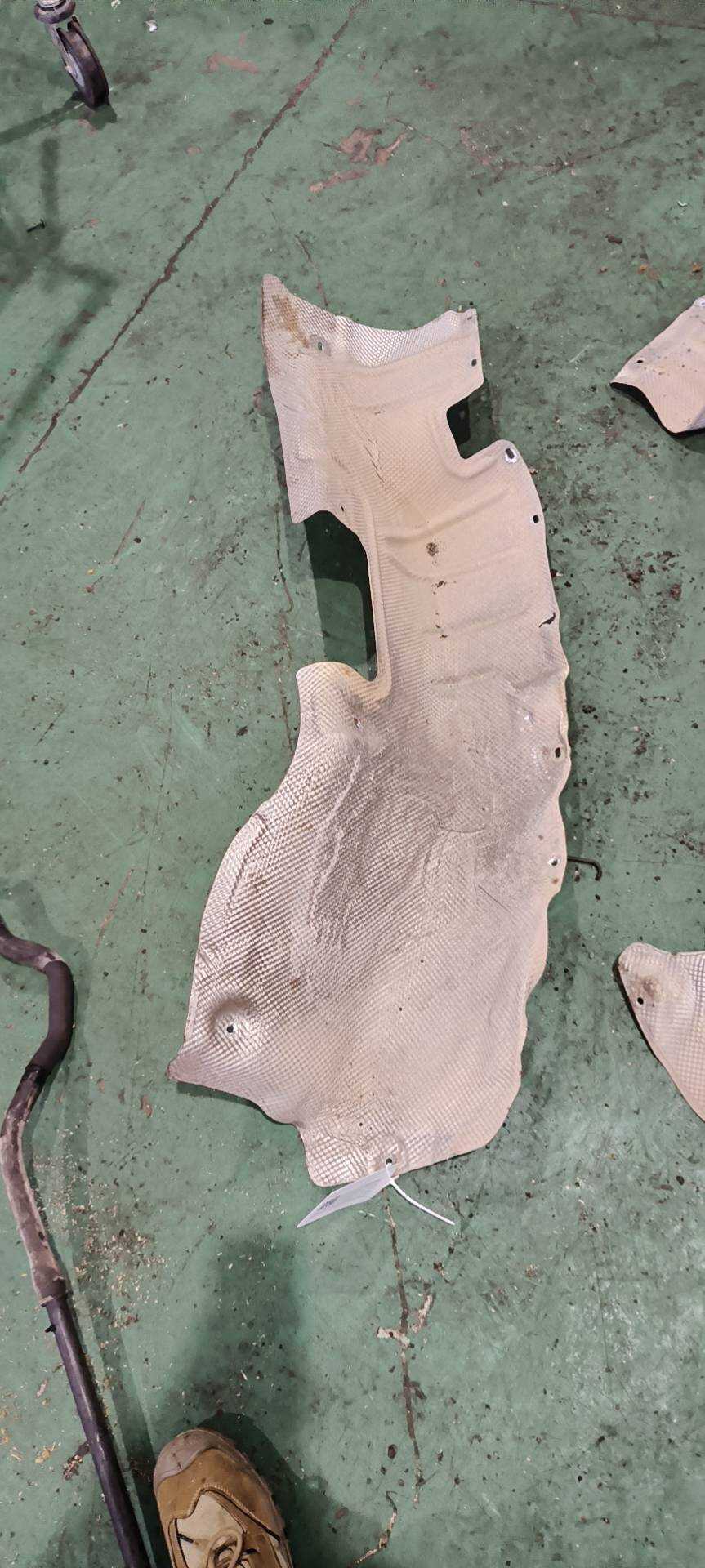 A1646824471 Exhaust Pipe Heat Shield, Front