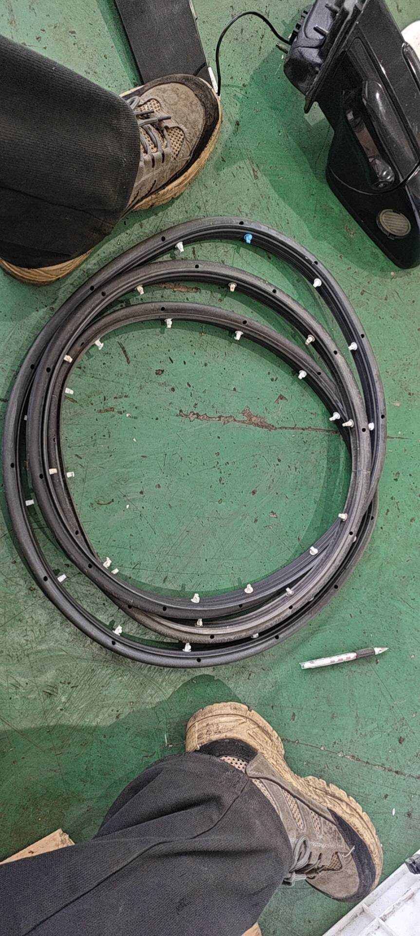 FK7BR20531AF Front Door Seal Strip, Left
