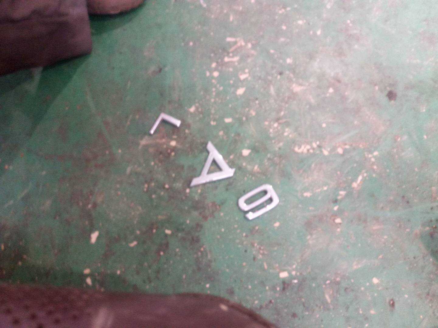 4F0853741A Tailgate Emblem (Model Name)