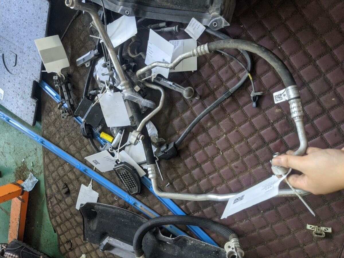 64539869634 空调管高压管(从空调泵到冷凝器)