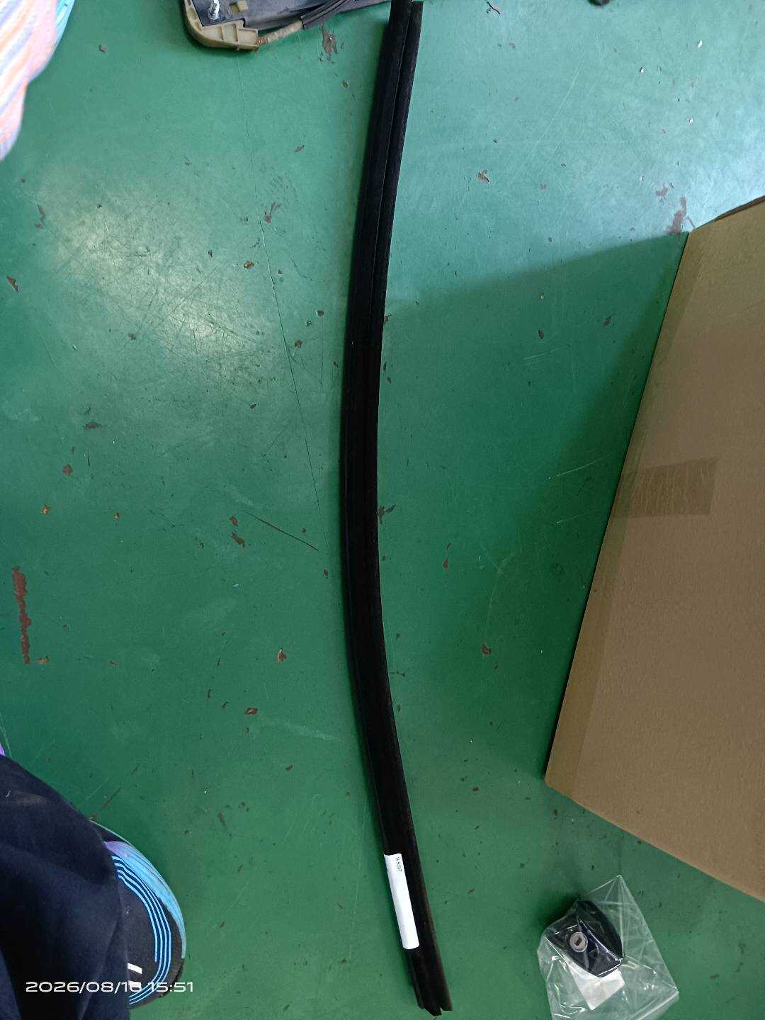 4L0837479 Front Door Window Molding (Left Inner)