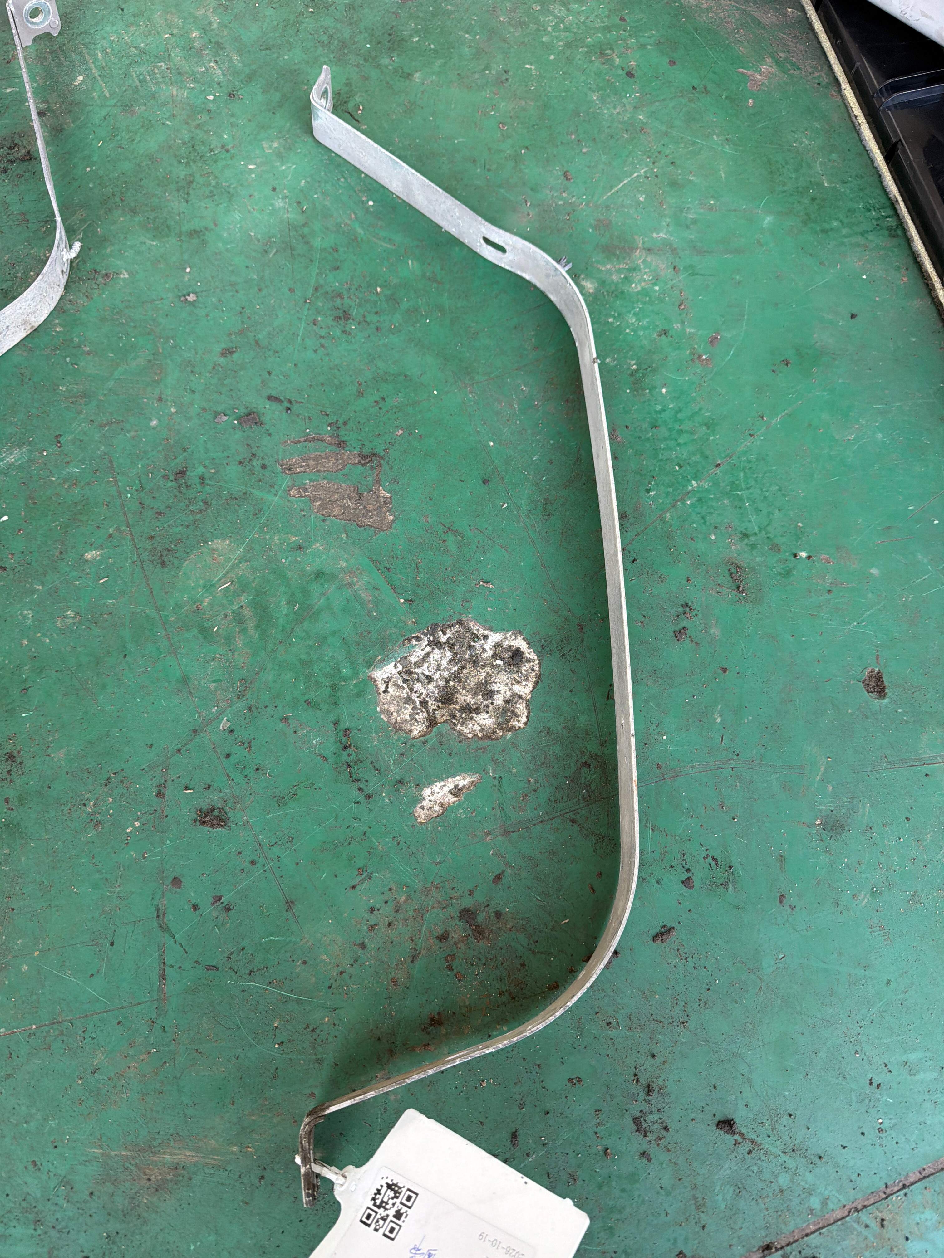 8E0201653AL Fuel Tank Strap, Left
