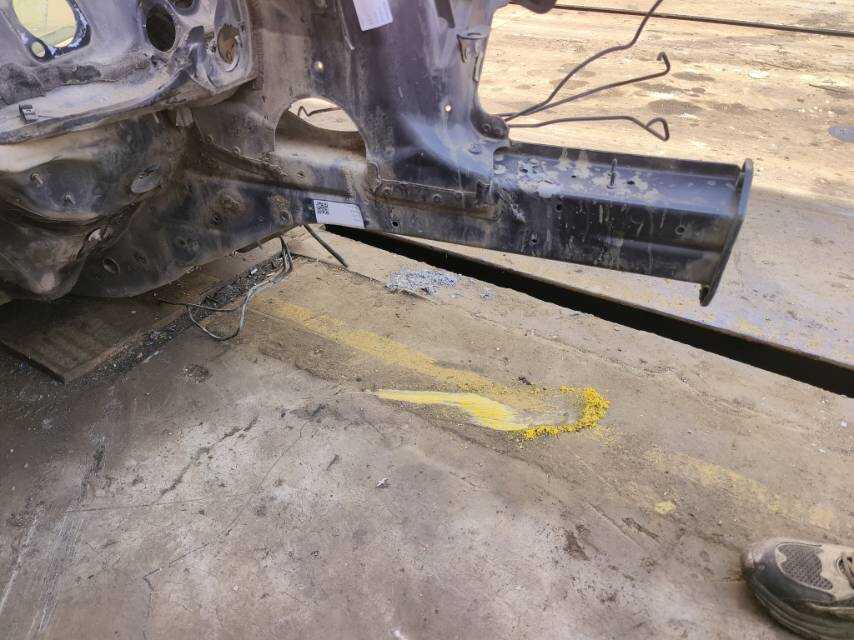 L4G0803103 Front Frame Rail Inner Panel, Left