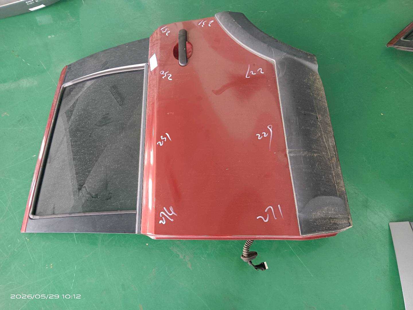 H21011CTMA Rear Door Shell, Left