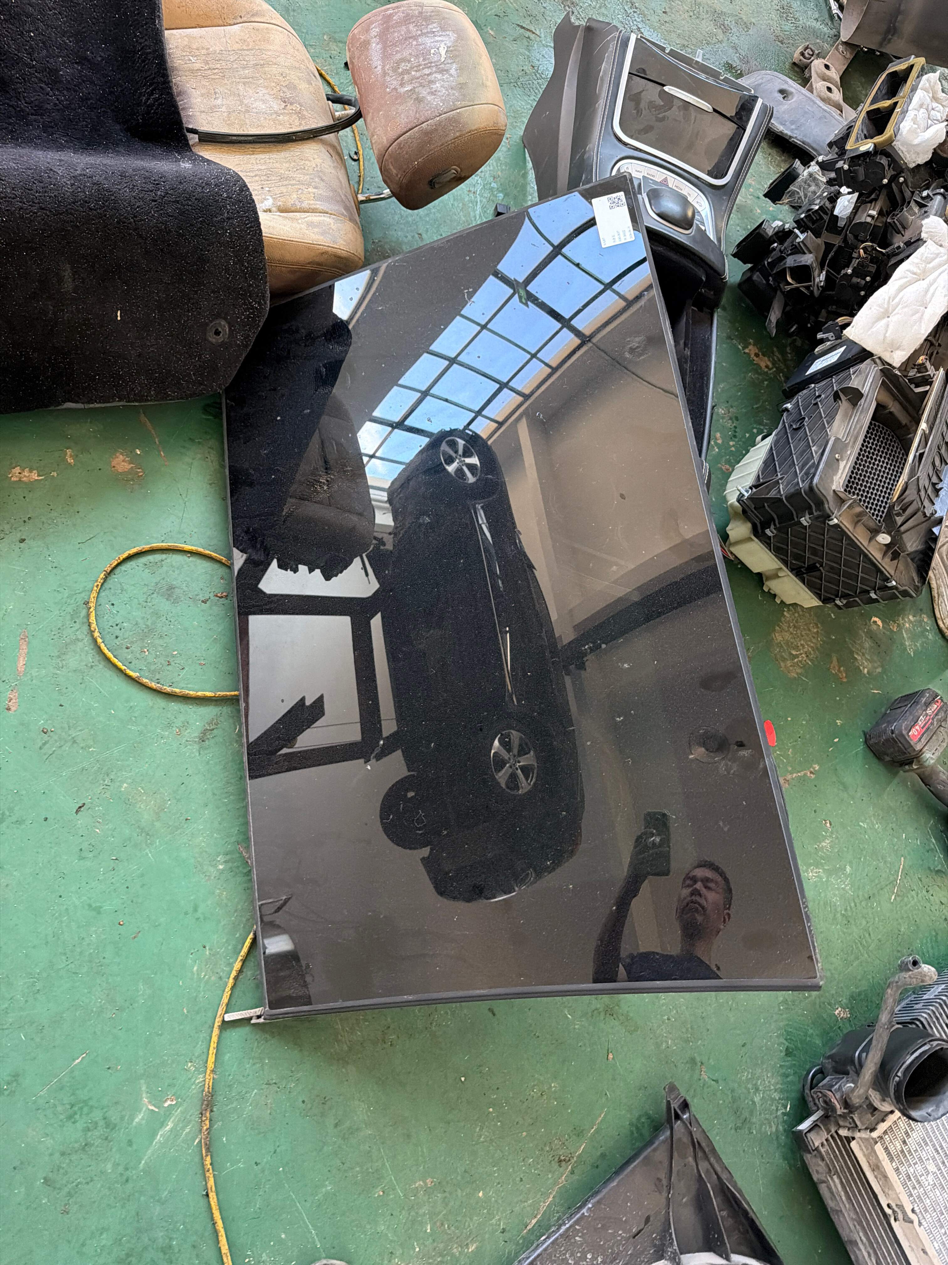 A2217800021 Sunroof Glass, Center