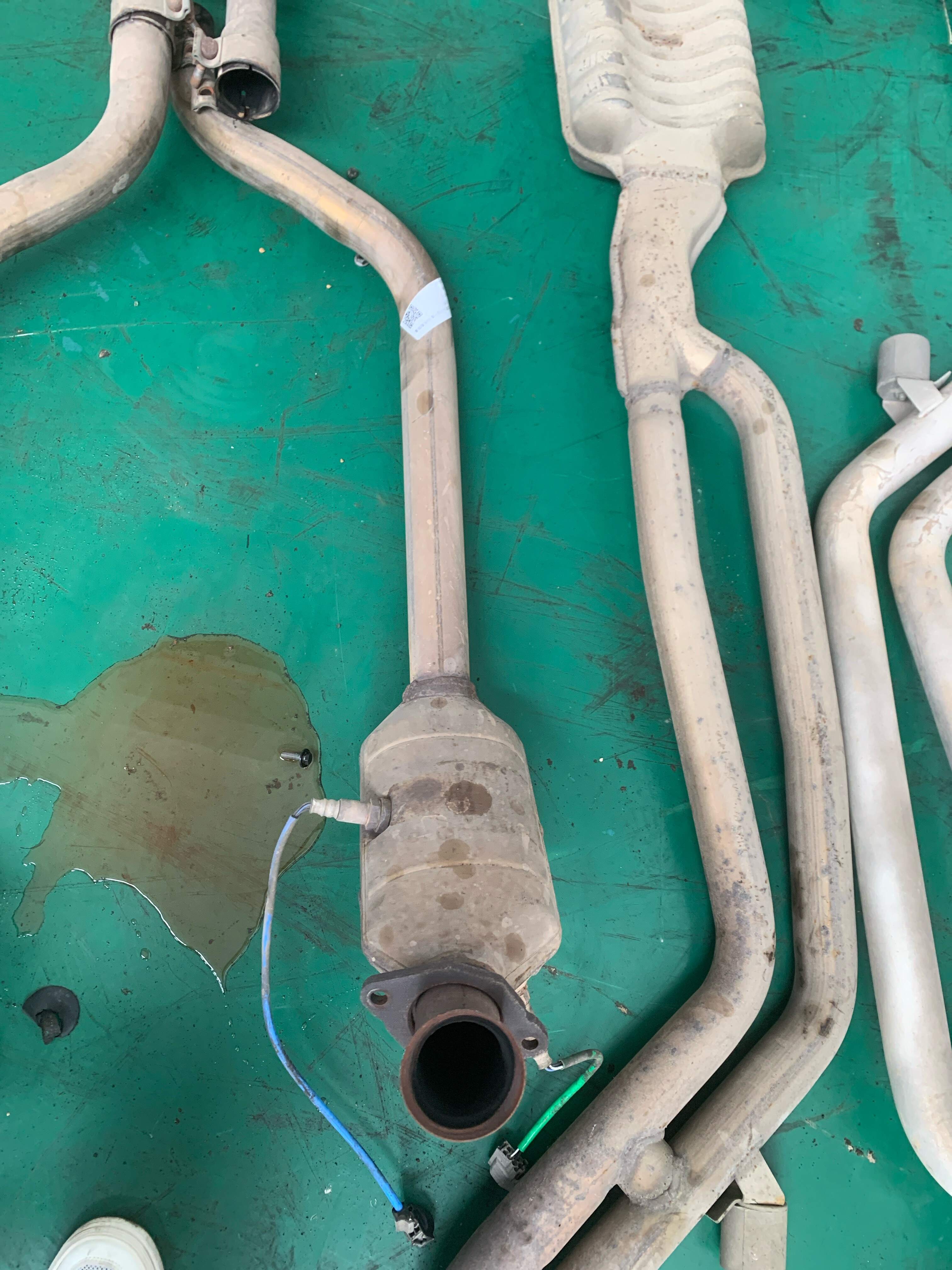 C2Z20167 Exhaust Pipe, Front Left