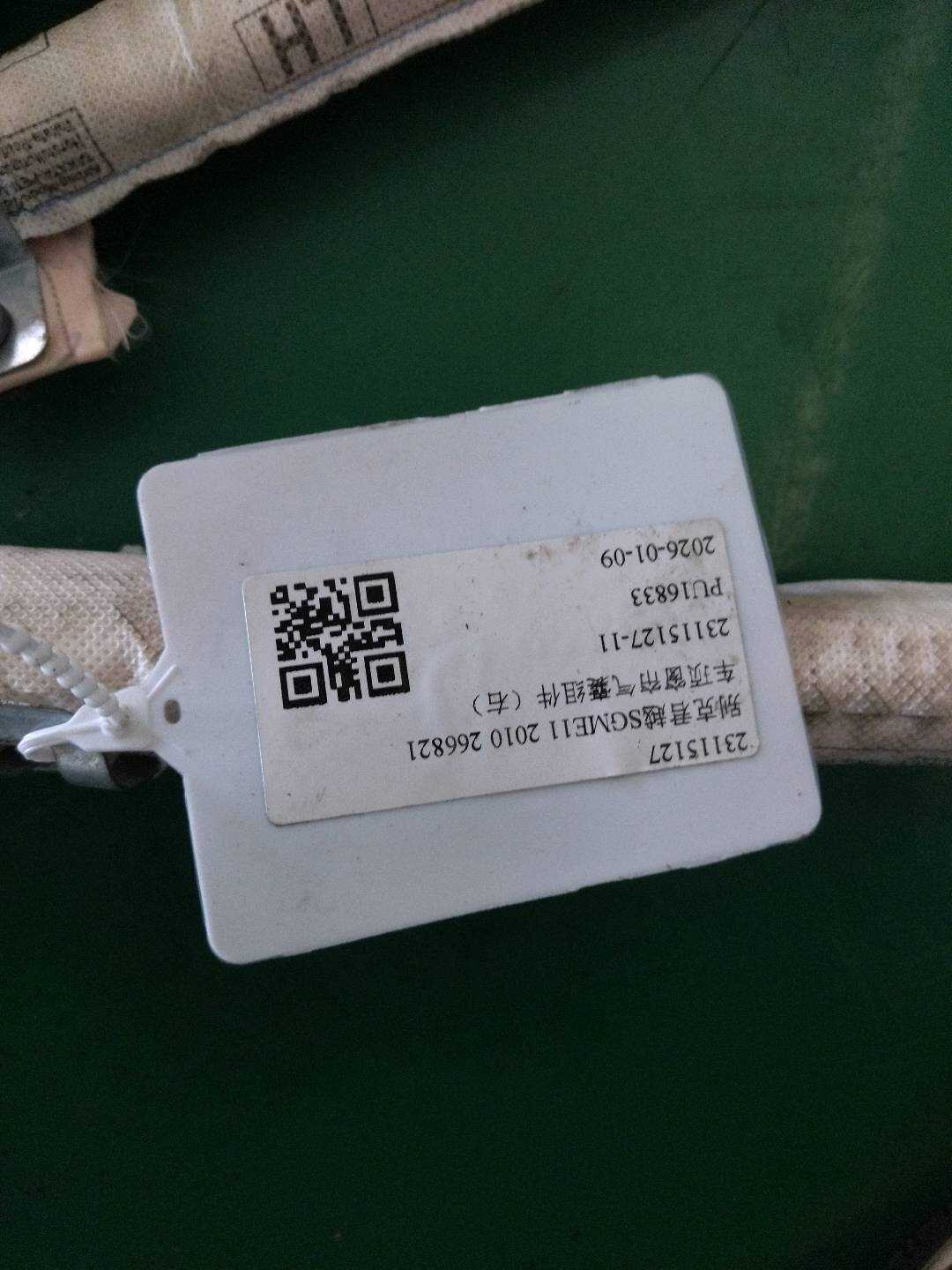 23115127 Roof Curtain Airbag Assembly, Right