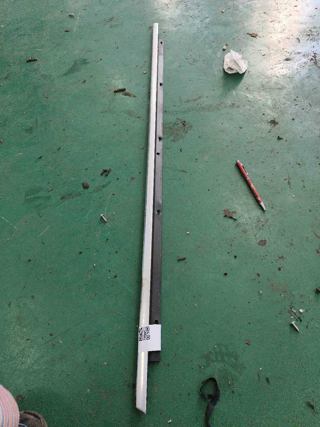 4F0853765B2ZZ Front Door Window Outer Molding, Left