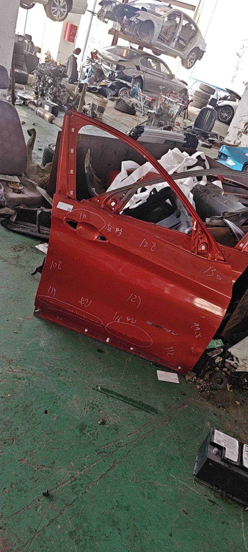 41007414378 Front Door Shell, Right