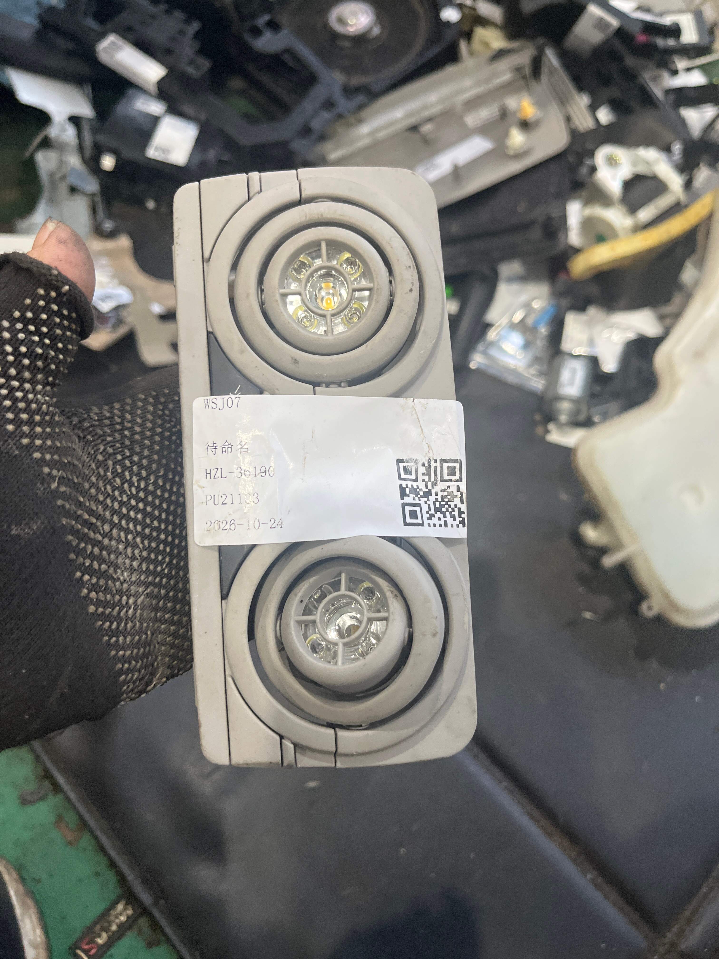 63319321585 Interior Dome Light, Rear
