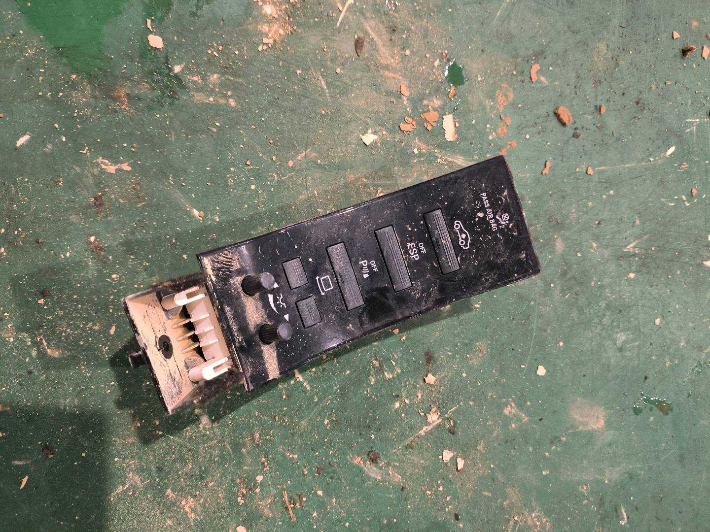 A2218701758 Dashboard Center Control Switch Group