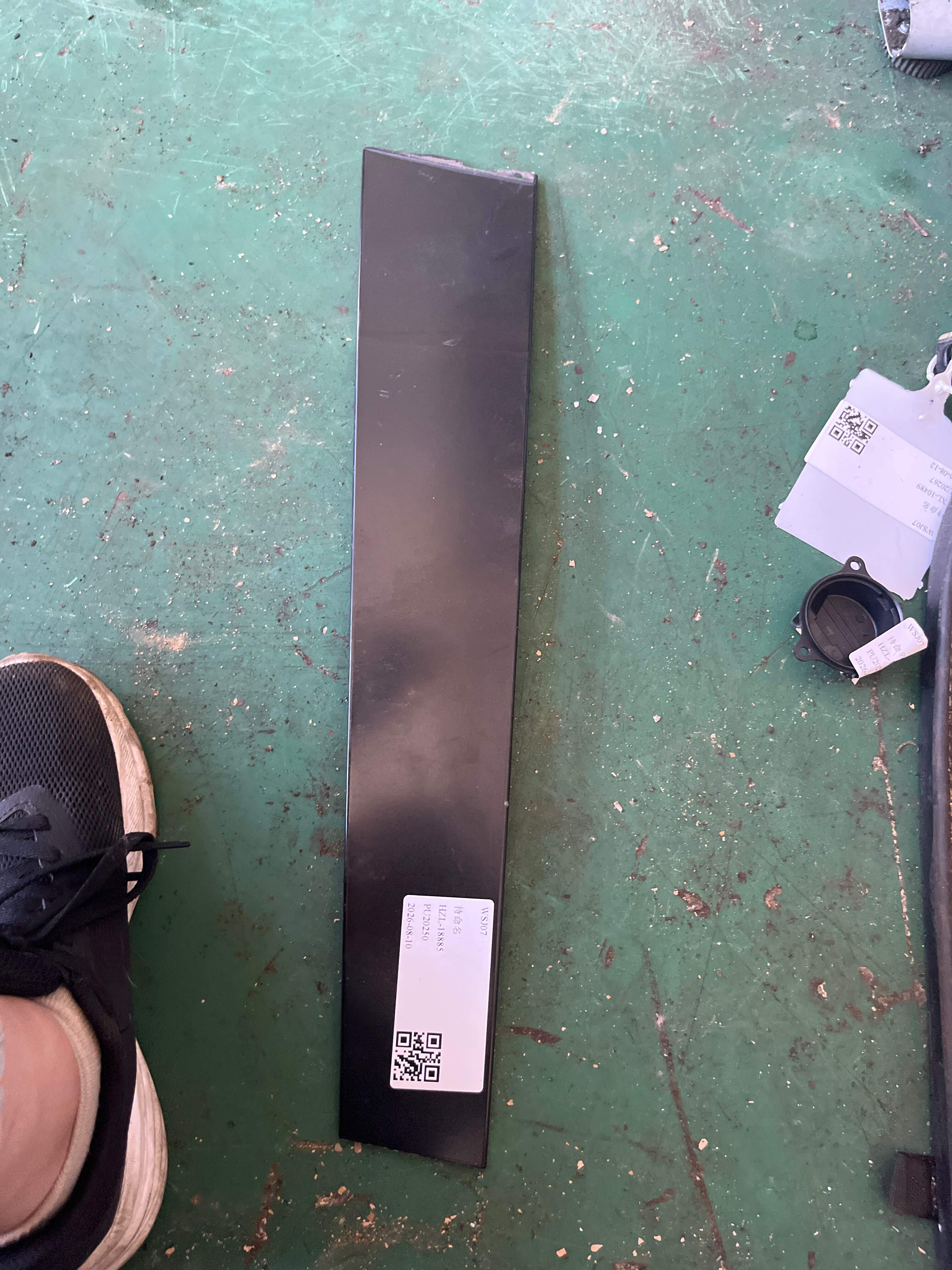 LR001690 Front Door Window Frame Outer Trim, Rear Right