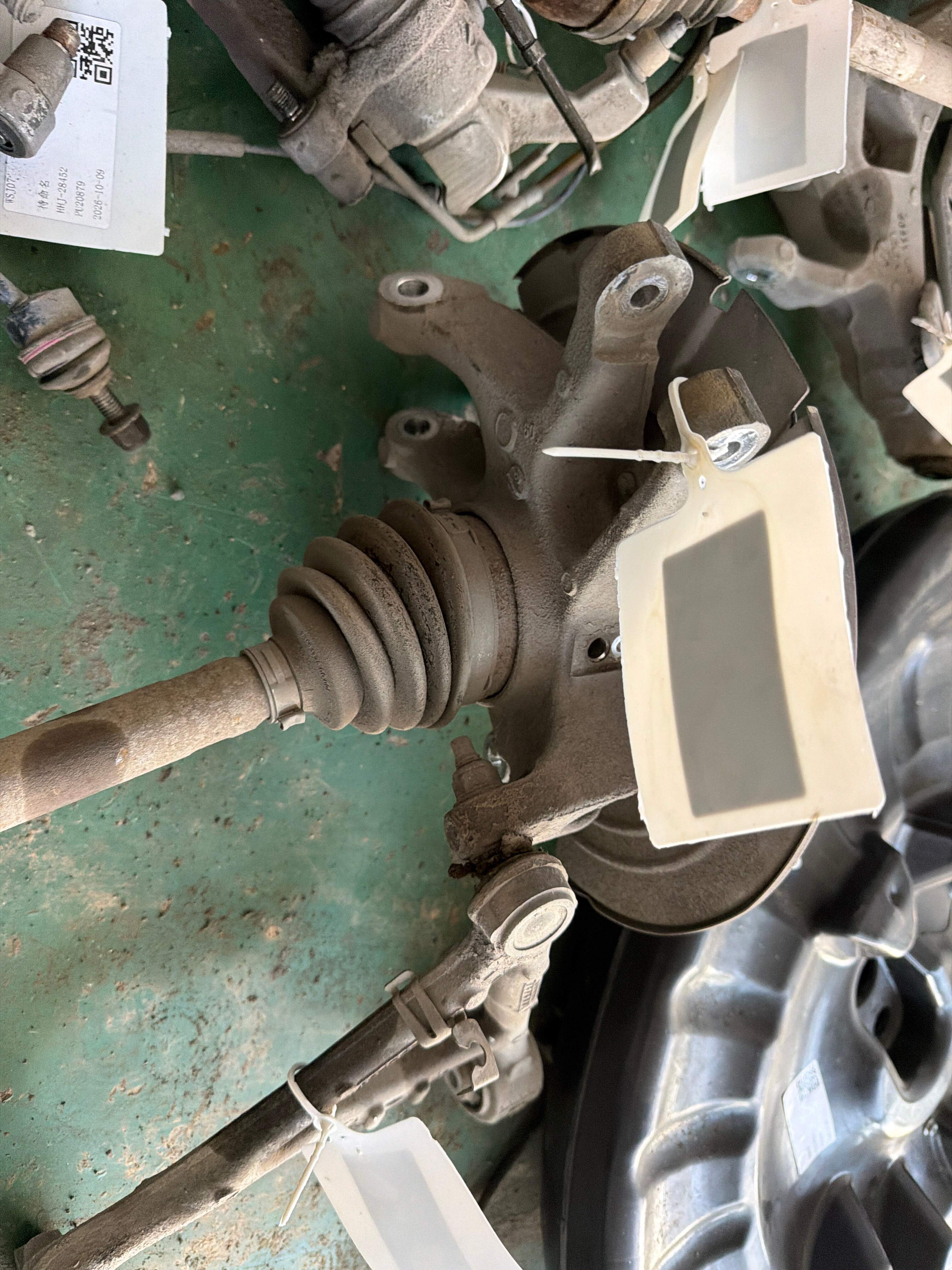 C2P12736 Rear Steering Knuckle, Left
