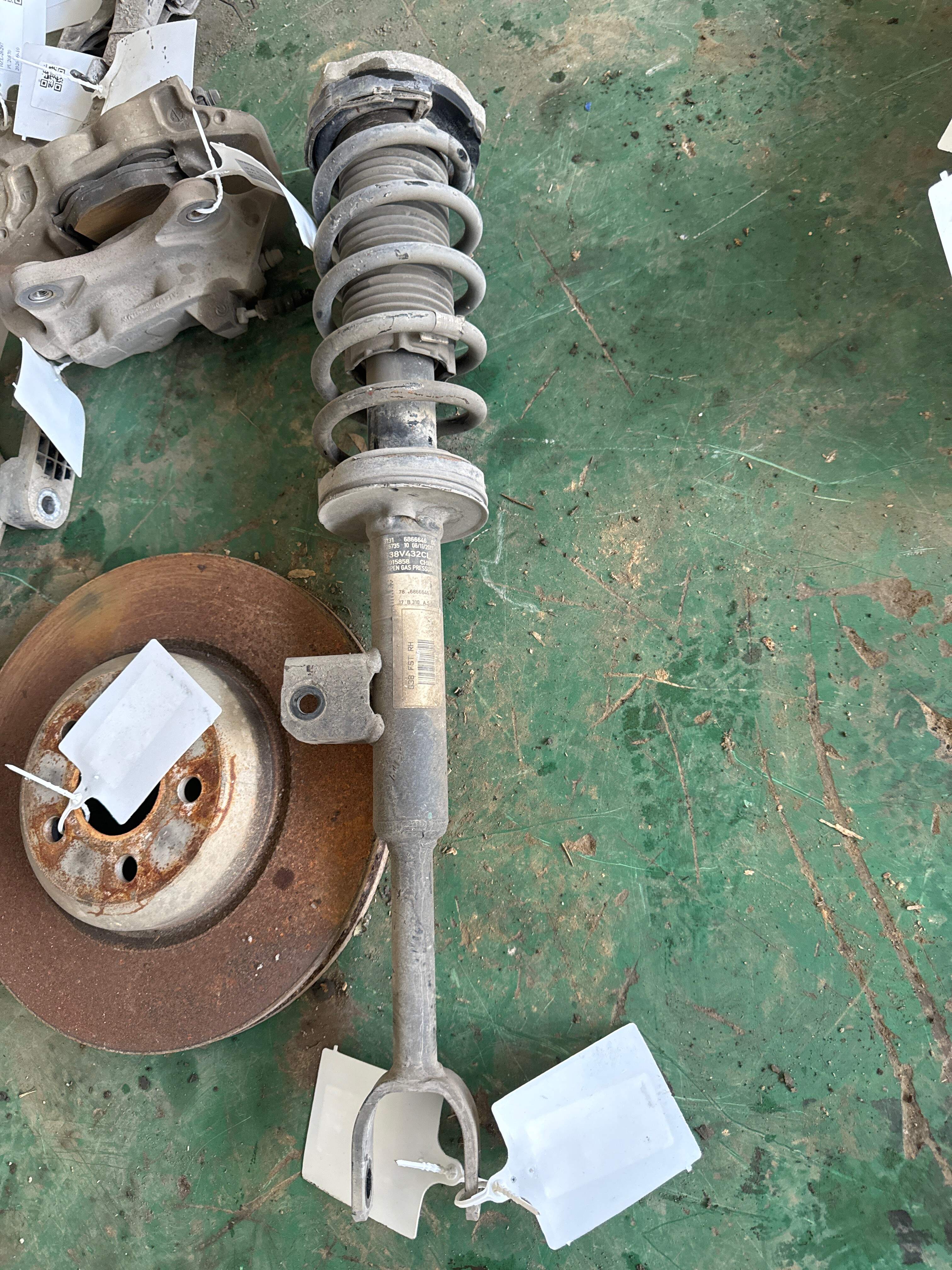 31316866646 Front Shock Absorber Insert, Right