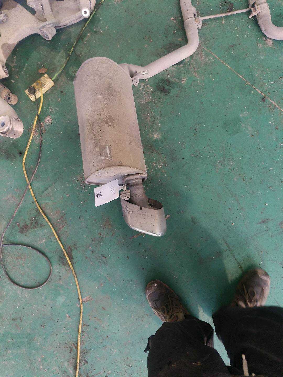 C2Z4800 Exhaust Pipe, Rear Left