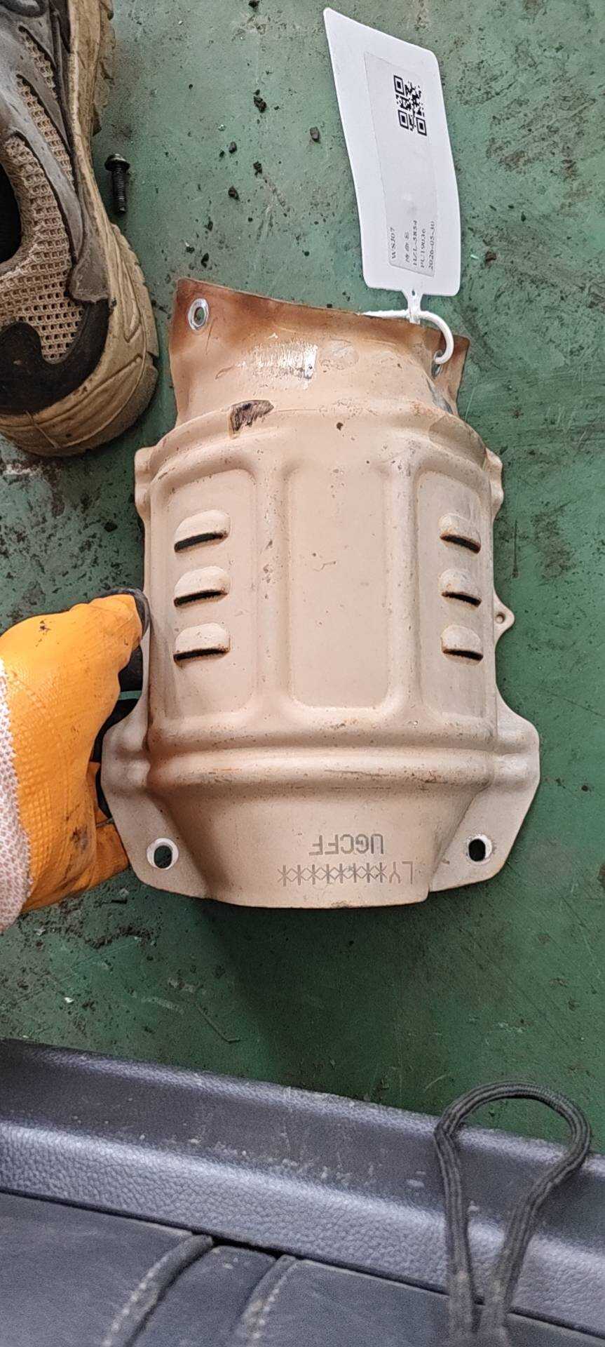 181215J0H00 催化转换器隔热罩(下)
