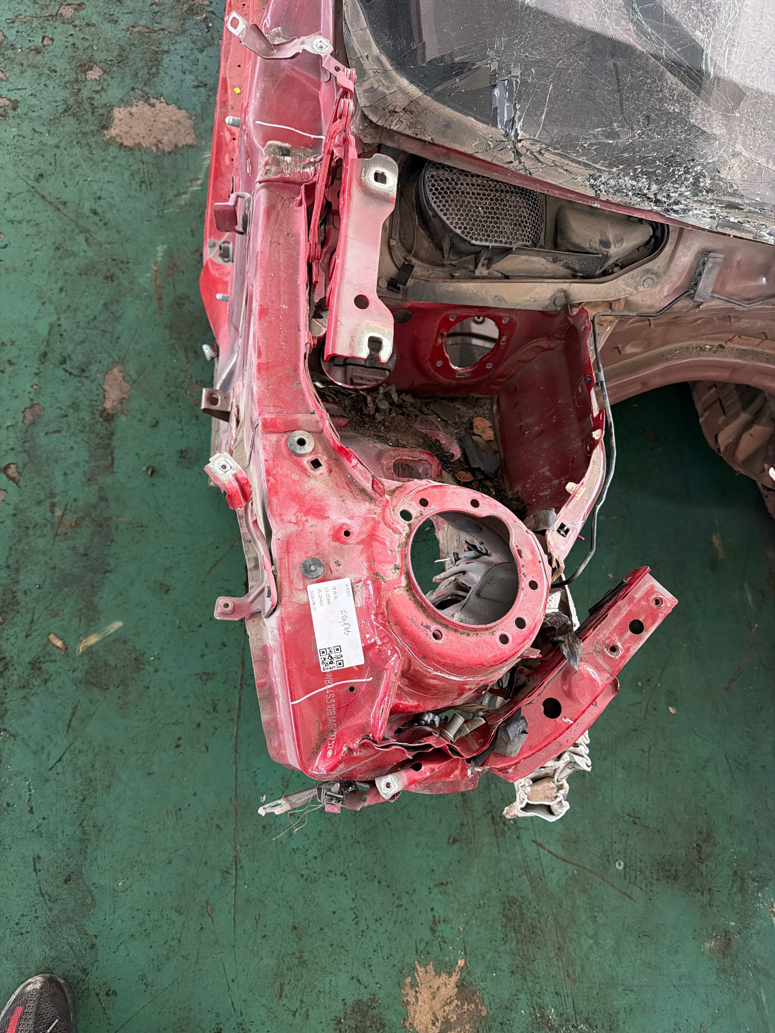 41007416344 Front Frame Rail Assembly, Right