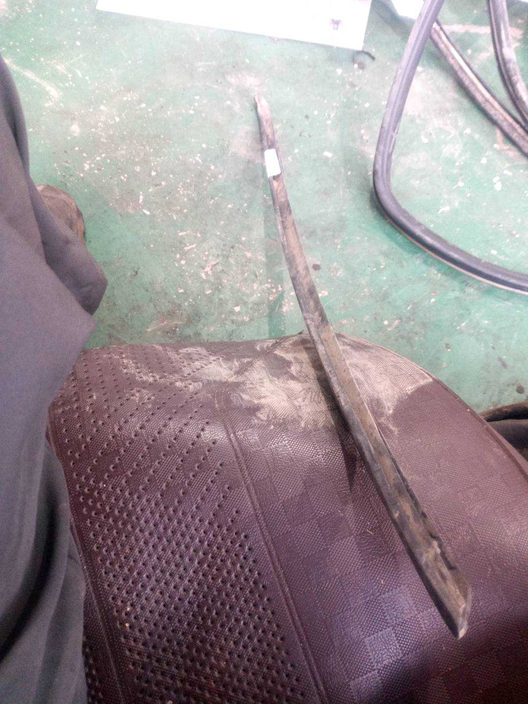 4F0854327A Front Windshield Glass Trim, Left